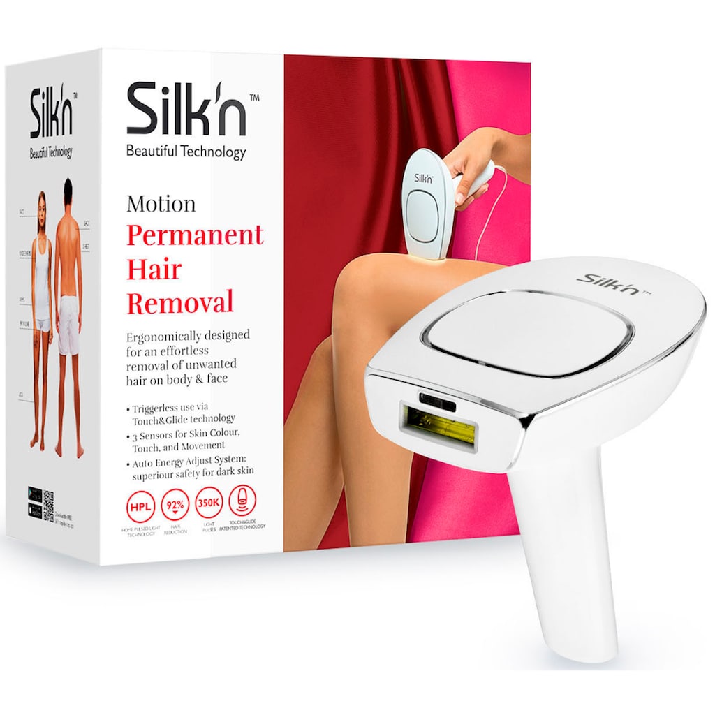 Silk'n HPL-Haarentferner »Motion«, 350000 Lichtimpulse, Triggerless system