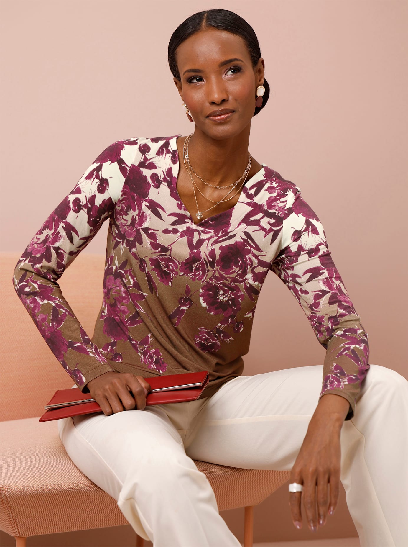 creation L Print-Shirt "Modal-Shirt" 1