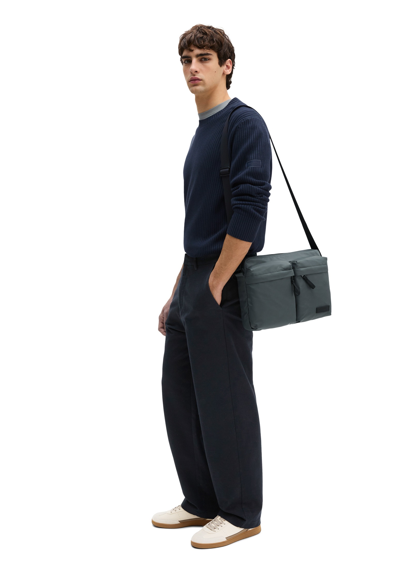 Marc O'Polo Umhängetasche »aus recyceltem Material«