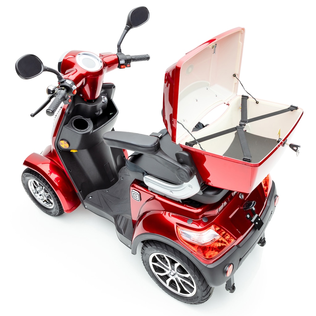 ECONELO Elektromobil »Seniorenmobil J4000«, 1000 W, 25 km/h, (mit Topcase)