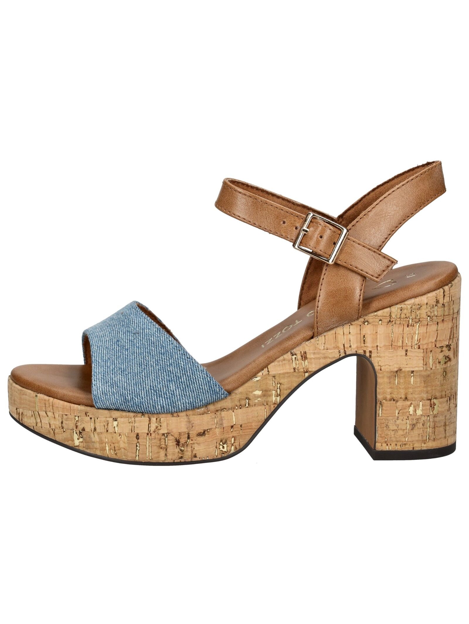 MARCO TOZZI High-Heel-Sandalette »Marco Tozzi Sandalen Lederimitat/Textil«