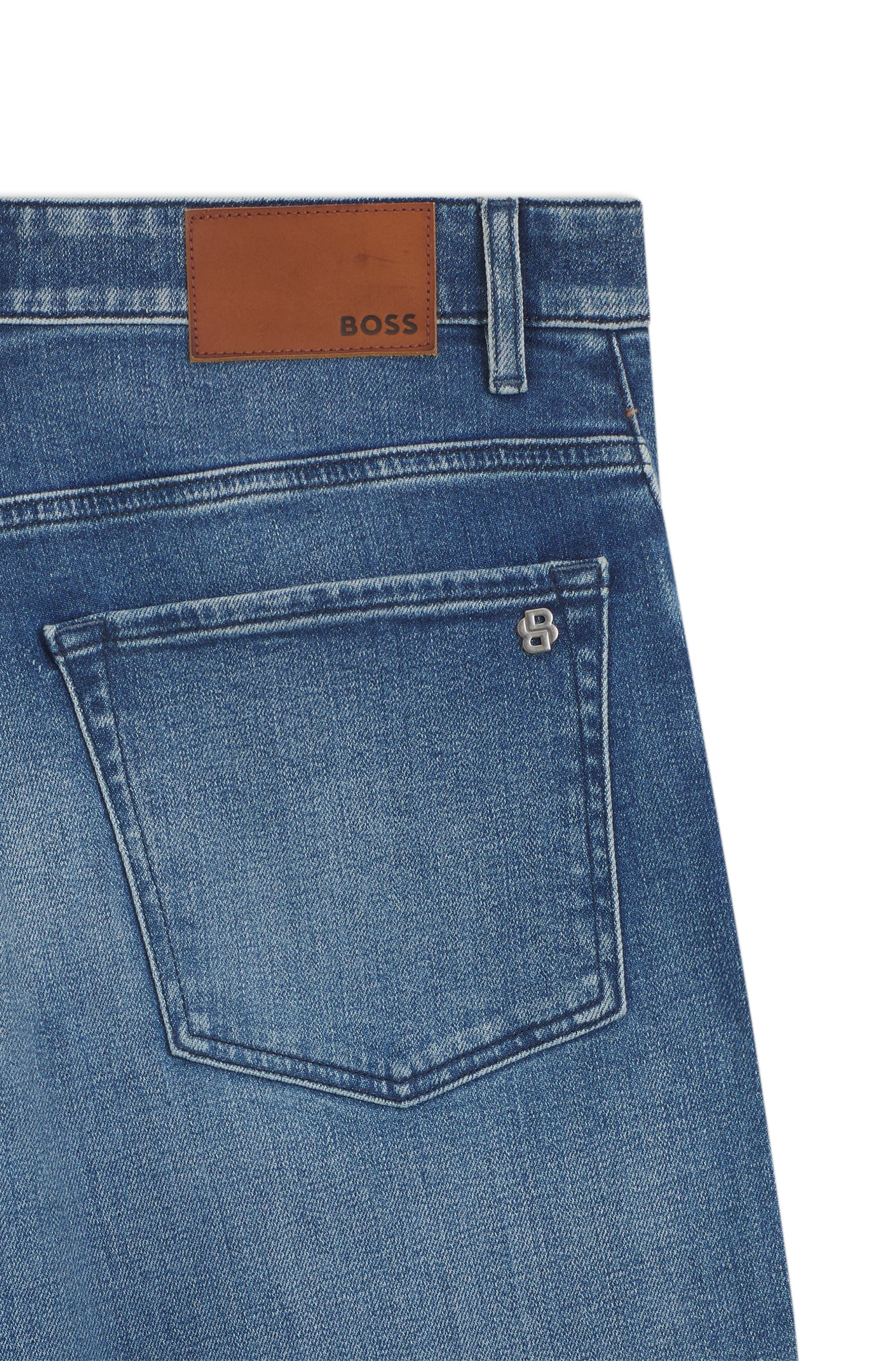 BOSS ORANGE Regular-fit-Jeans »Re Maine«, mittlere Bundhöhe, gerade Passform, authentische Waschung