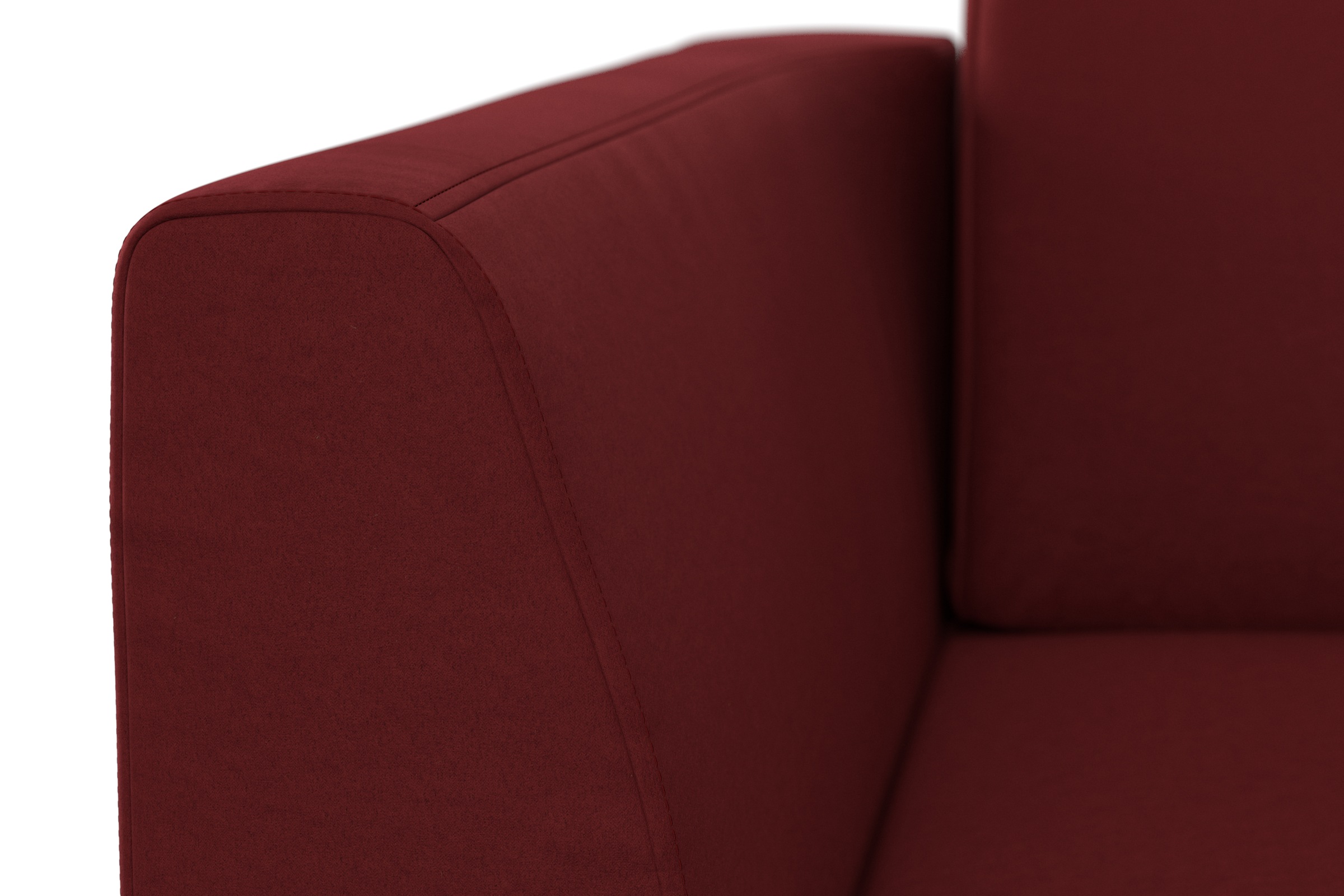 sit&more Ecksofa »Lindholm L-Form«, mit Sitztiefenverstellung und Federkern