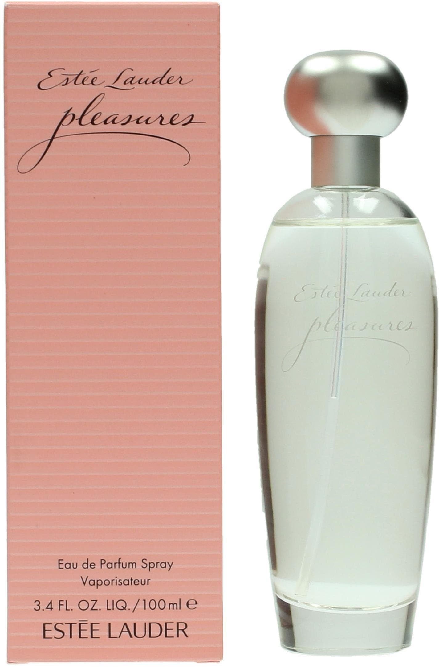 ESTÉE LAUDER Eau de Parfum »Pleasures«, Blumiger Damenduft mit Veilchen, rote Beeren, Jasmin und Sandelholz.