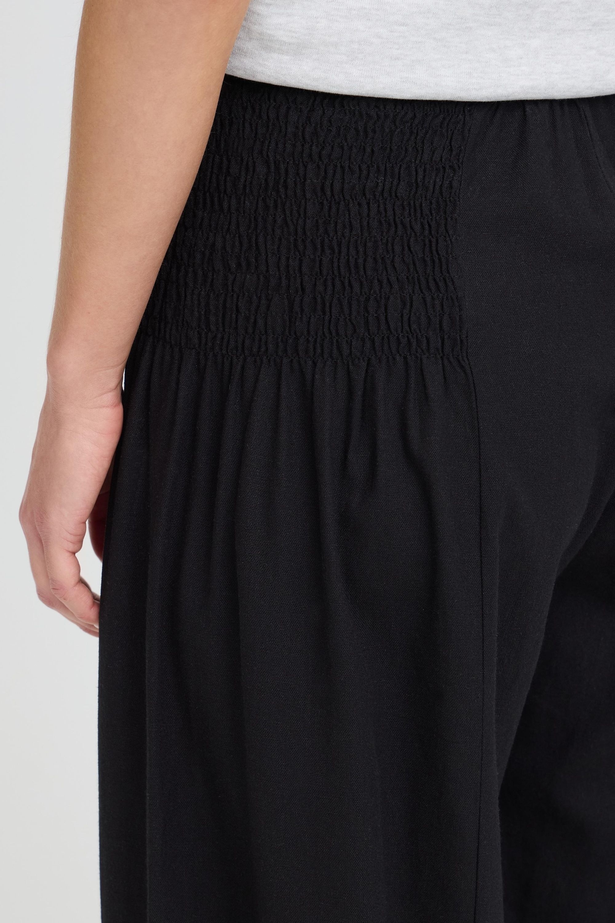 OXMO Loungehose »Loungehose OXNInna Linen Mix Relaxed Fit«