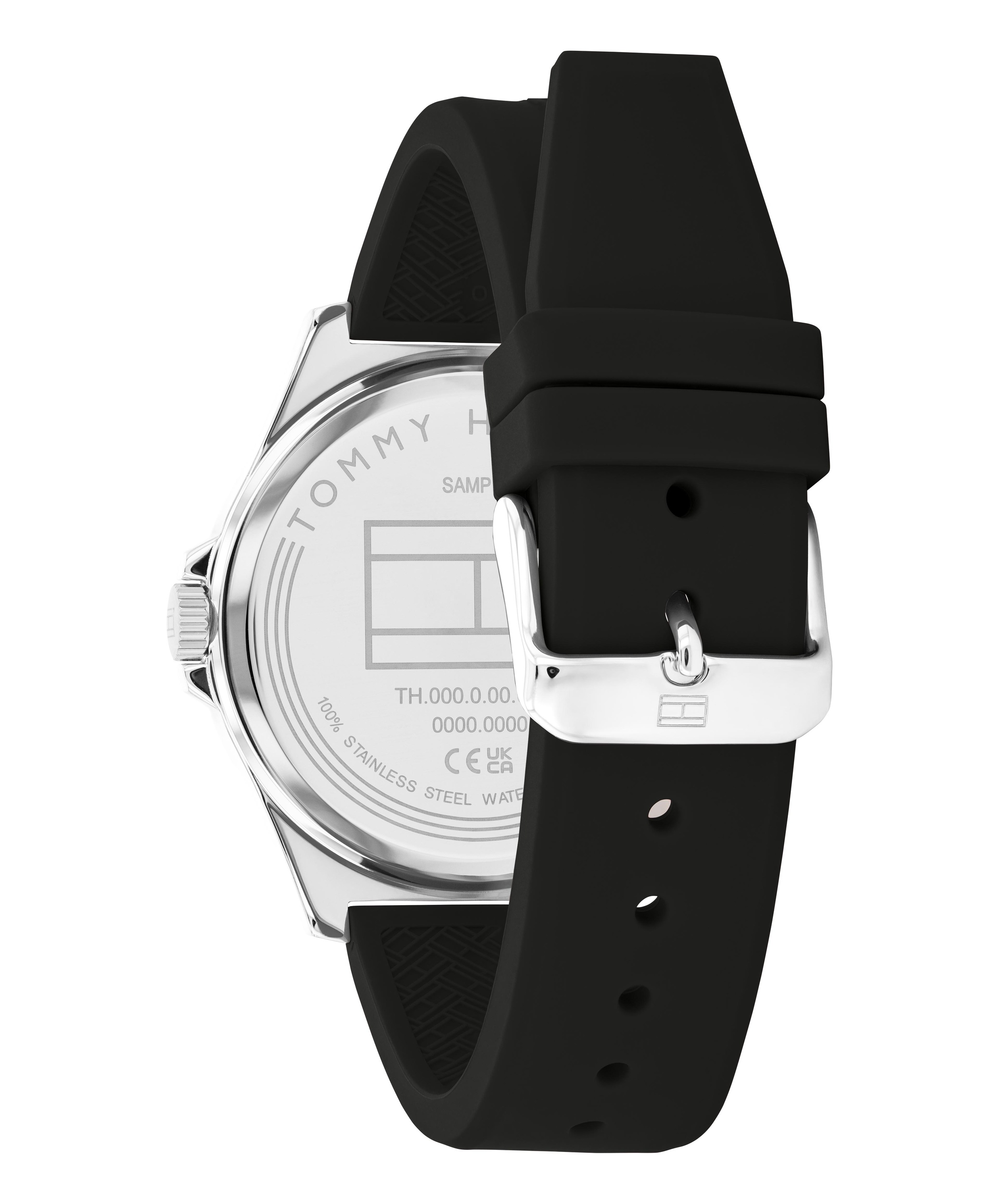 Tommy Hilfiger »NORRIS« Armbanduhr, Herrenuhr, Silikonarmband, analog