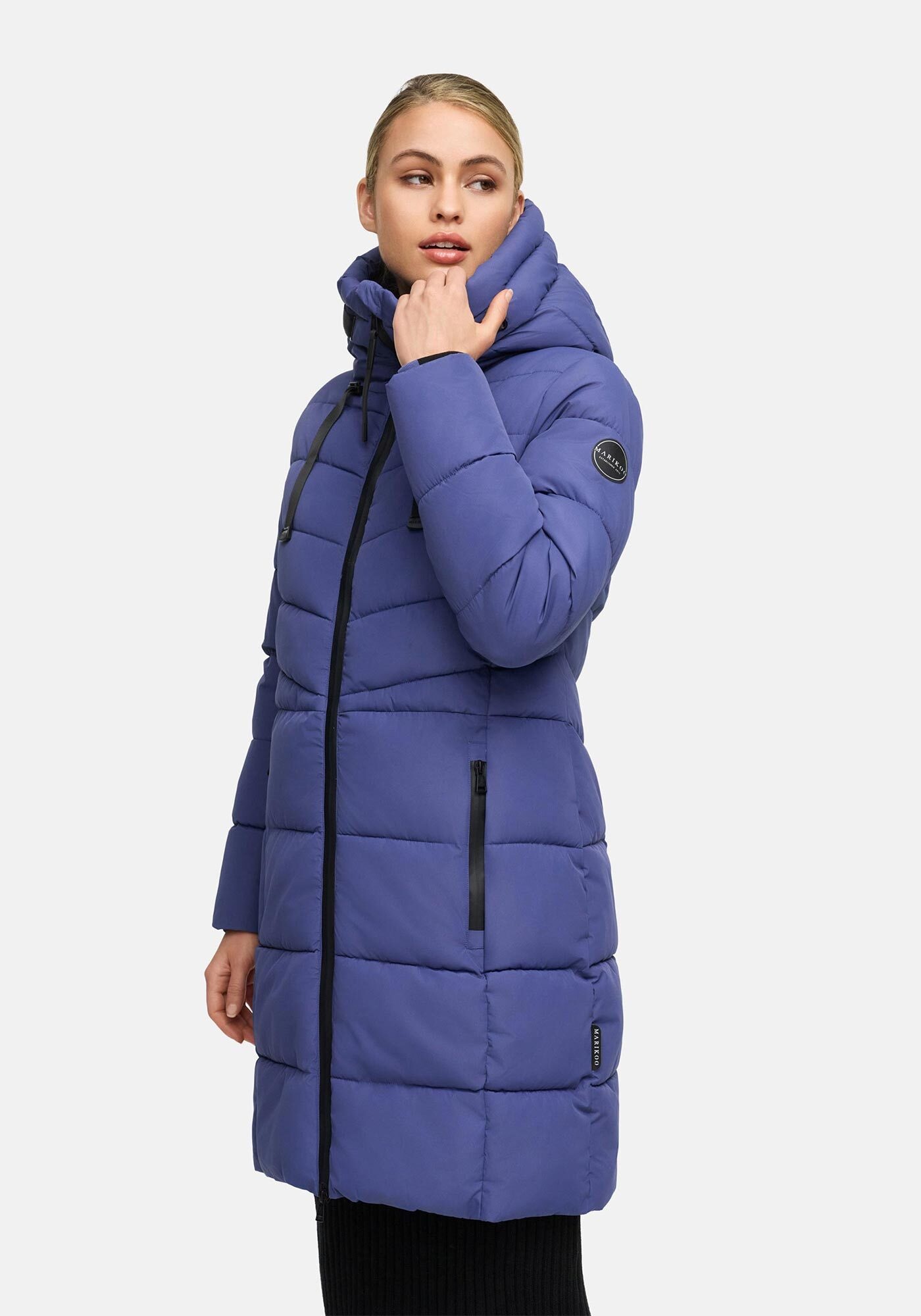 Marikoo Winterjacke "Natsukoo XVI", Stepp Mantel mit großer Kapuze günstig online kaufen