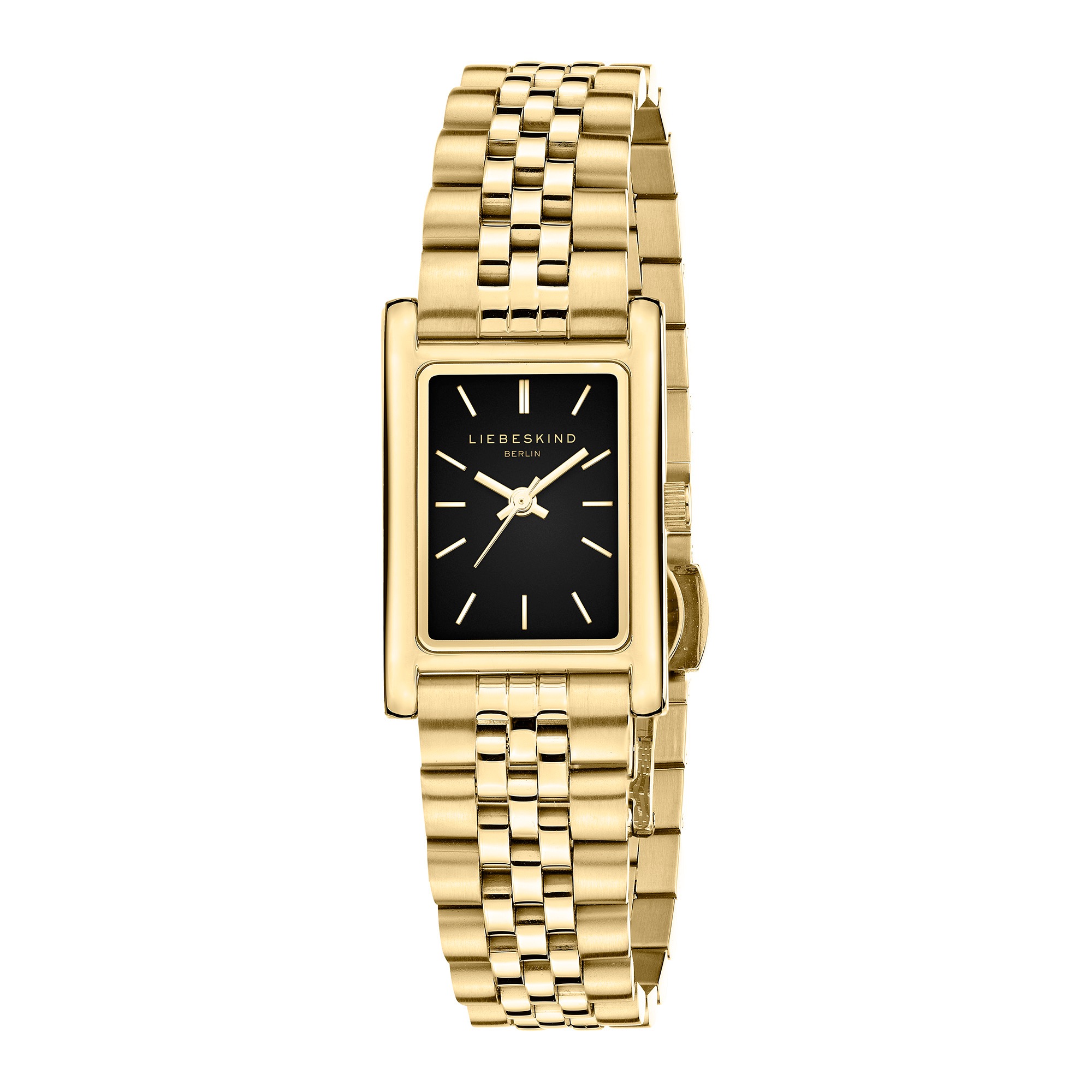 Liebeskind Berlin Quarzuhr »Classic Square«, Armbanduhr, Damenuhr, Edelstahlarmband, analog