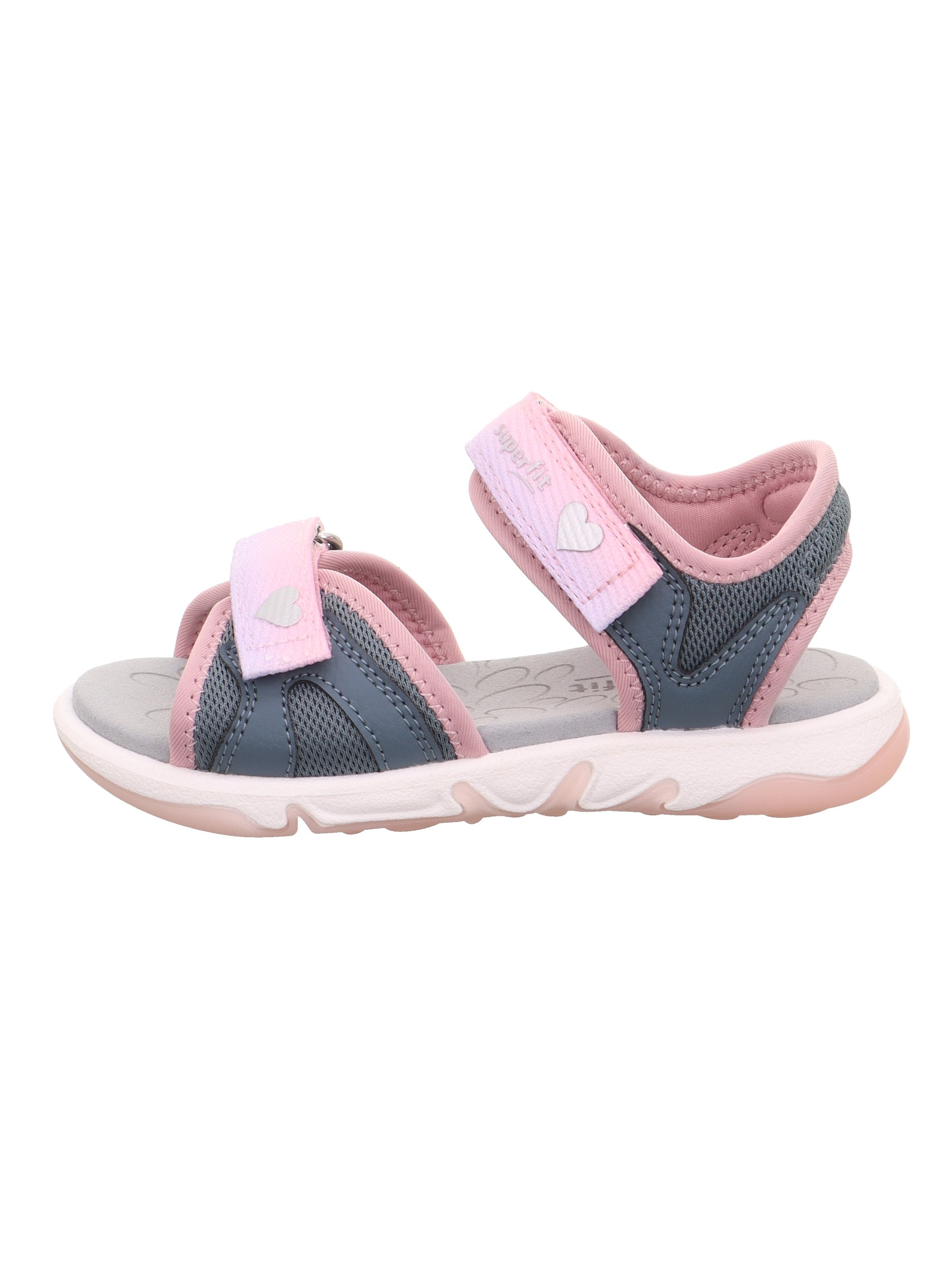 Superfit Sandale »PEBBLES WMS: mittel«  Sandalette mit süßem Motiv, Größenschablone zum Download