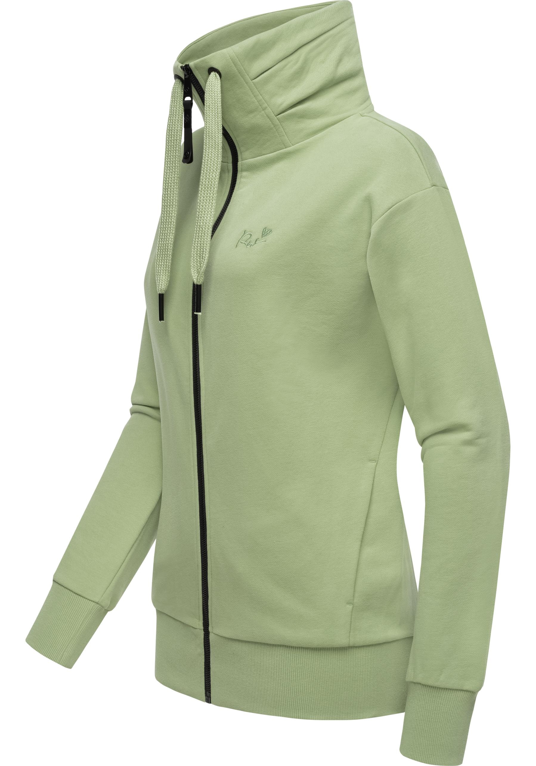 Ragwear Sweatjacke »Shocky«, sportliche Damen Zip-Hoodie mit Kordeln