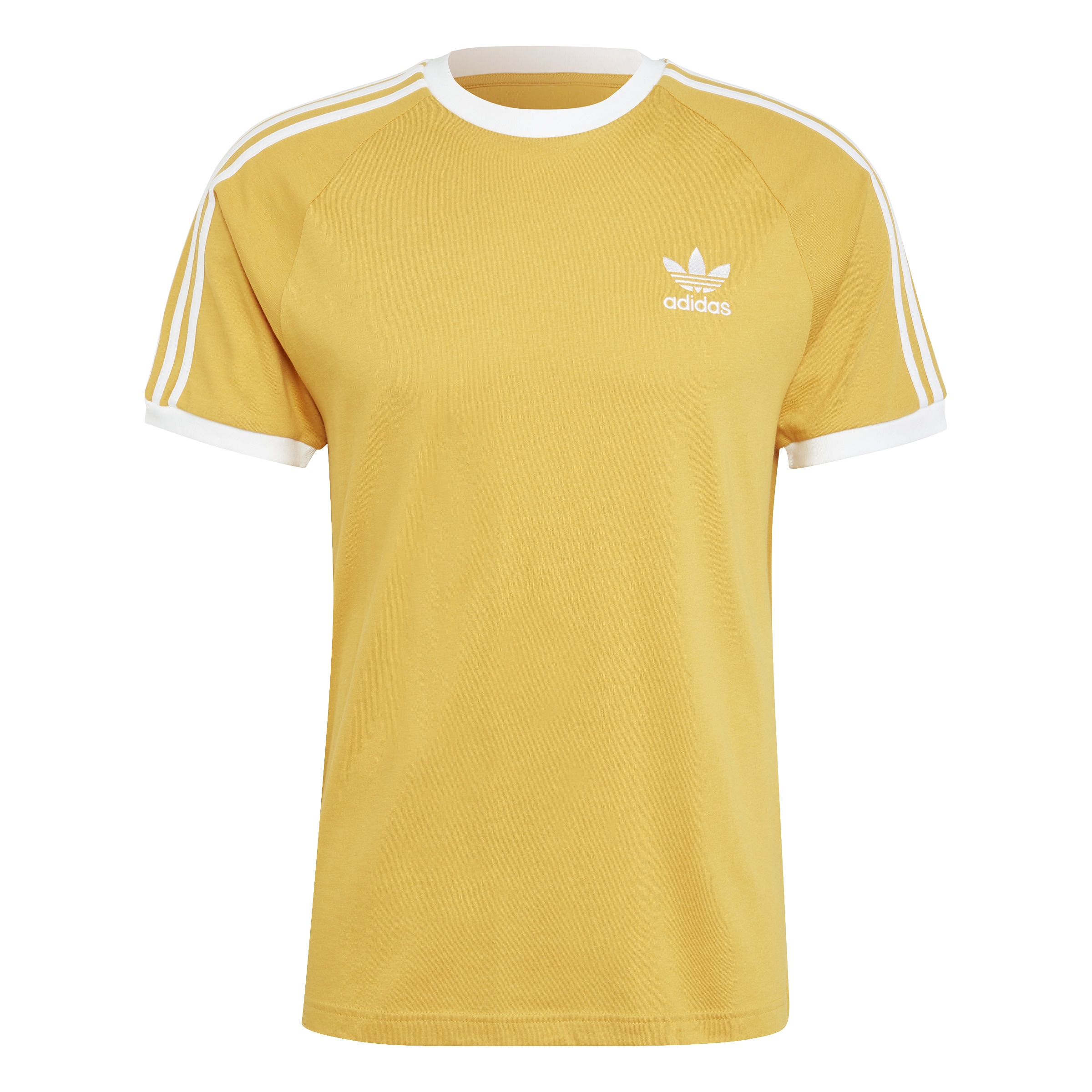 Adidas shirt yellow best sale