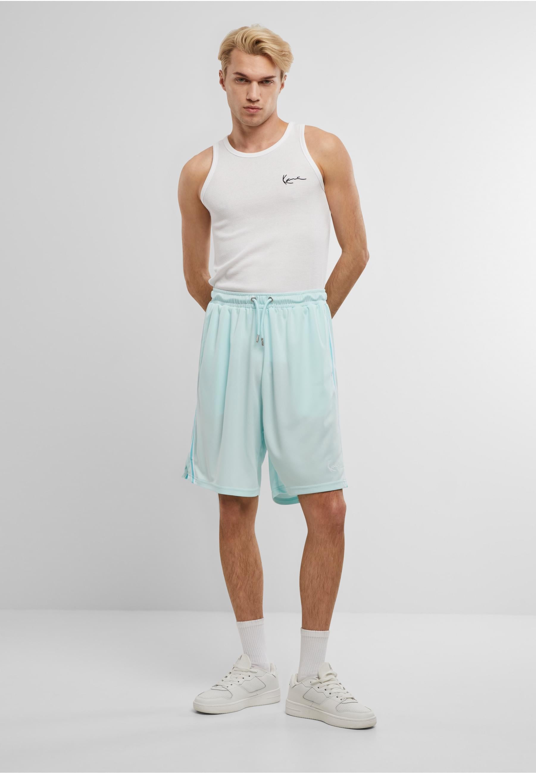 Karl Kani Shorts »Karl Kani Signature Tape Mesh Shorts«, (1 tlg.)