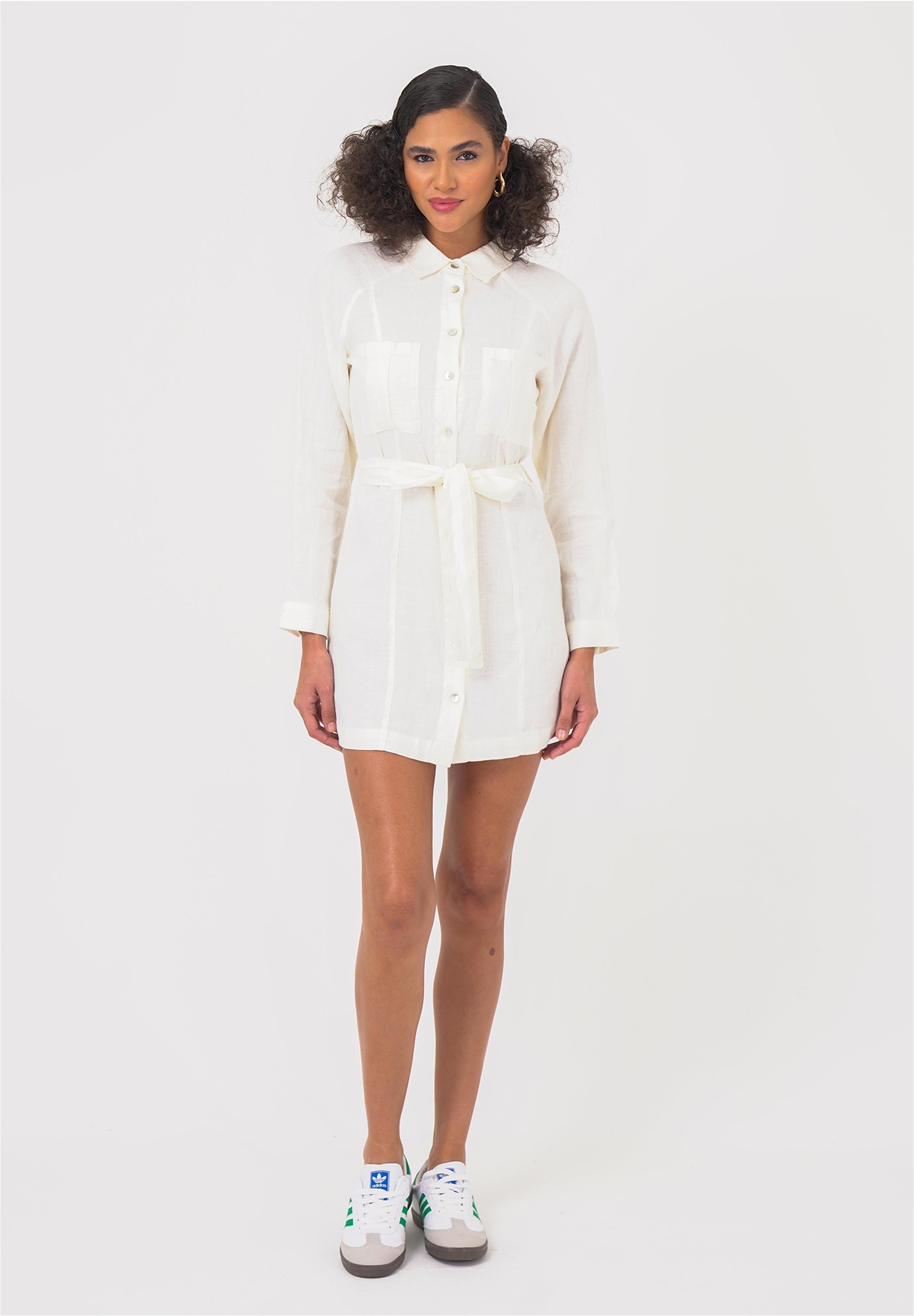 freshlions Jerseykleid »Belinda«, mit praktischem Bindeband