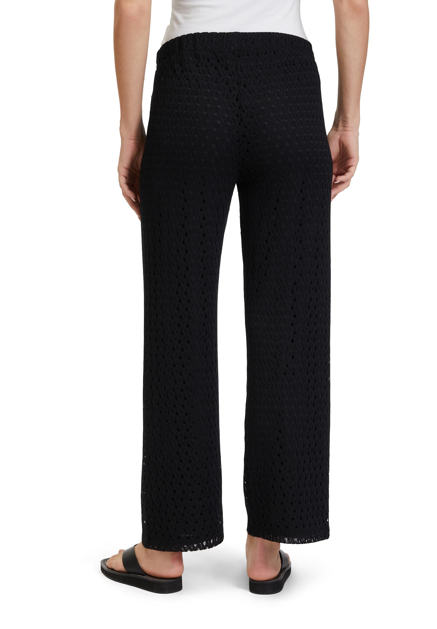 Betty&Co Schlupfhose »Betty & Co Schlupfhose mit Struktur«, Material