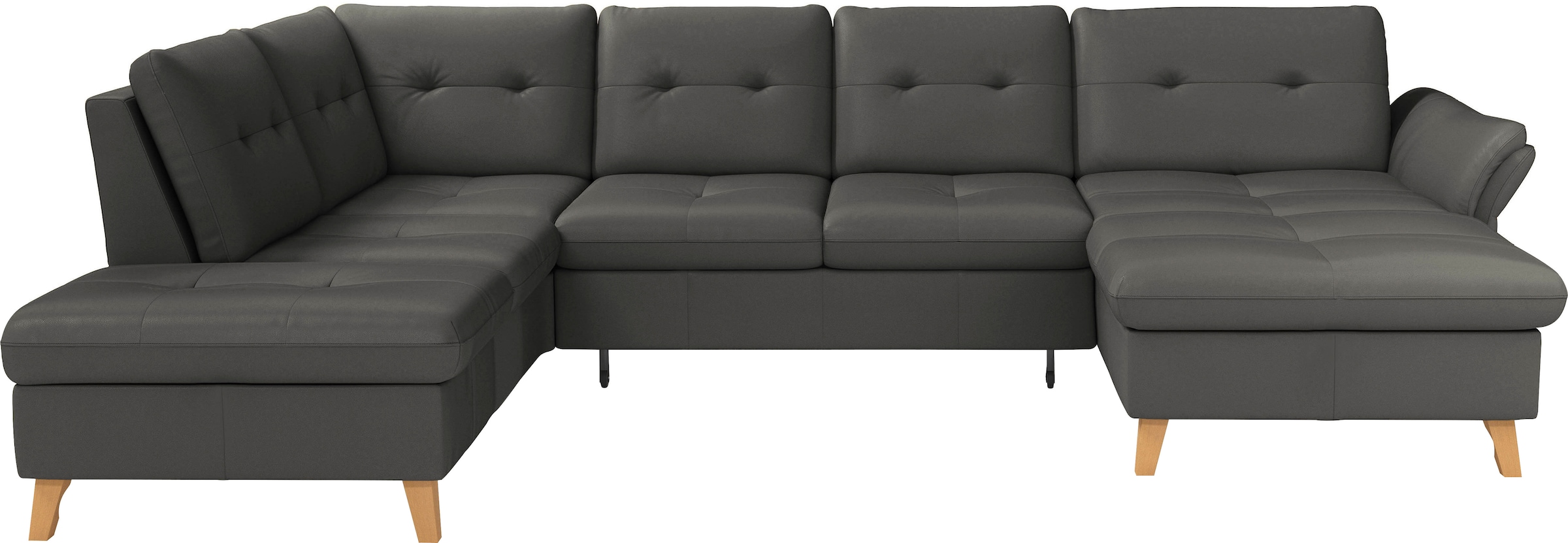 sit&more Wohnlandschaft "Göteborg" inkl. Sitztiefenverstellung, wahlweise mit Bettfunktion & Bettkasten
