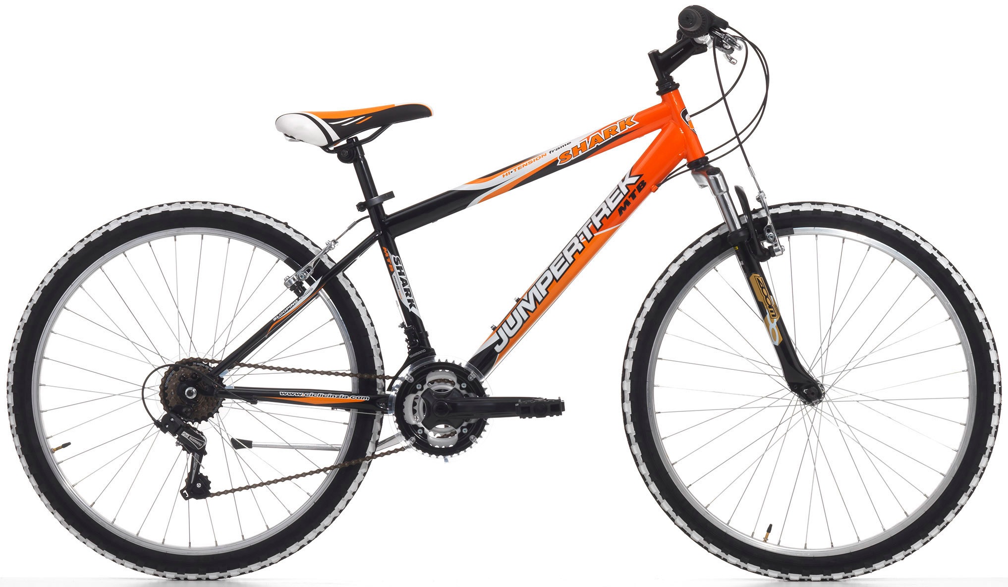 Cinzia Mountainbike »SHARK«, 18 Gang, Shimano, TY21