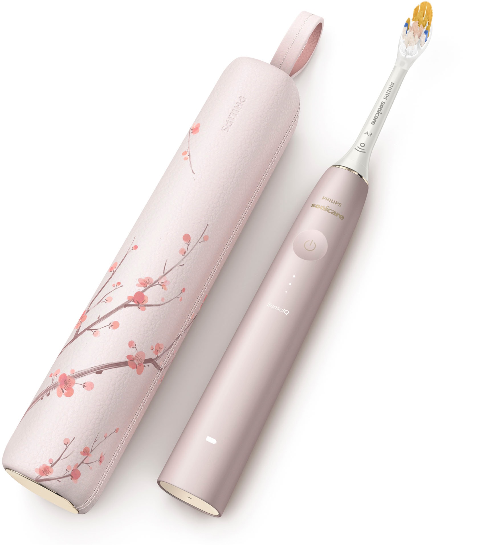 Philips Sonicare Elektrische Zahnbürste »DiamondClean Prestige 9000 HX9992«, 2 St. Aufsteckbürsten, mit integriertem Drucksensor, 5 Putzprogramme, inkl. Ladeetui