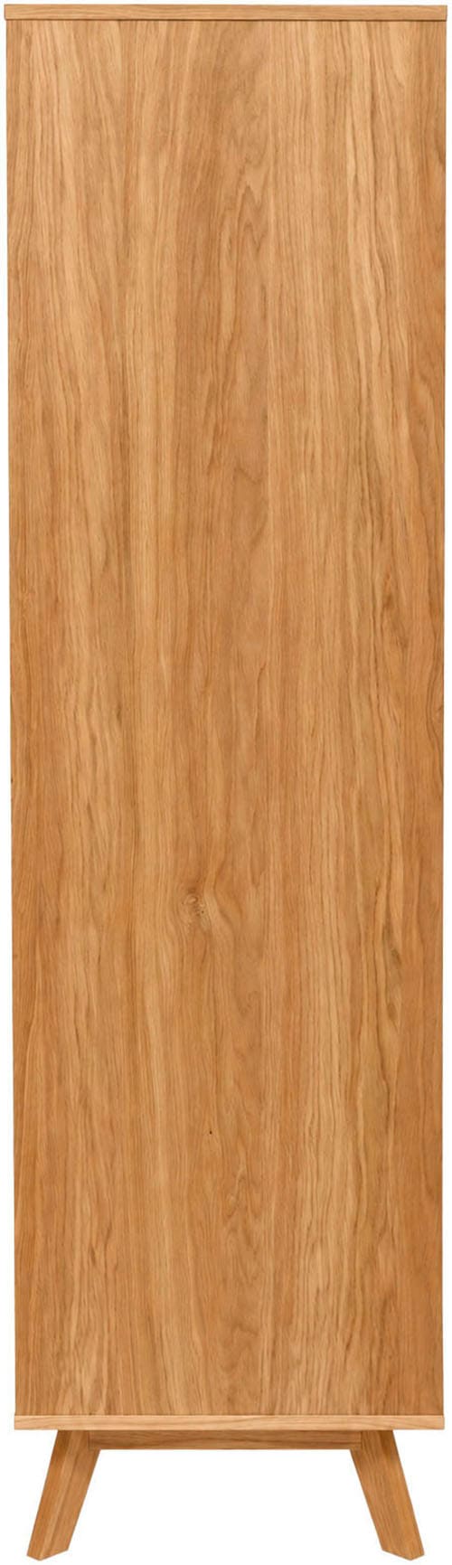 Woodman Glasvitrine »Kensal« im schlichten skandinavischen Design, Holzfurnier aus Eiche, FSC®