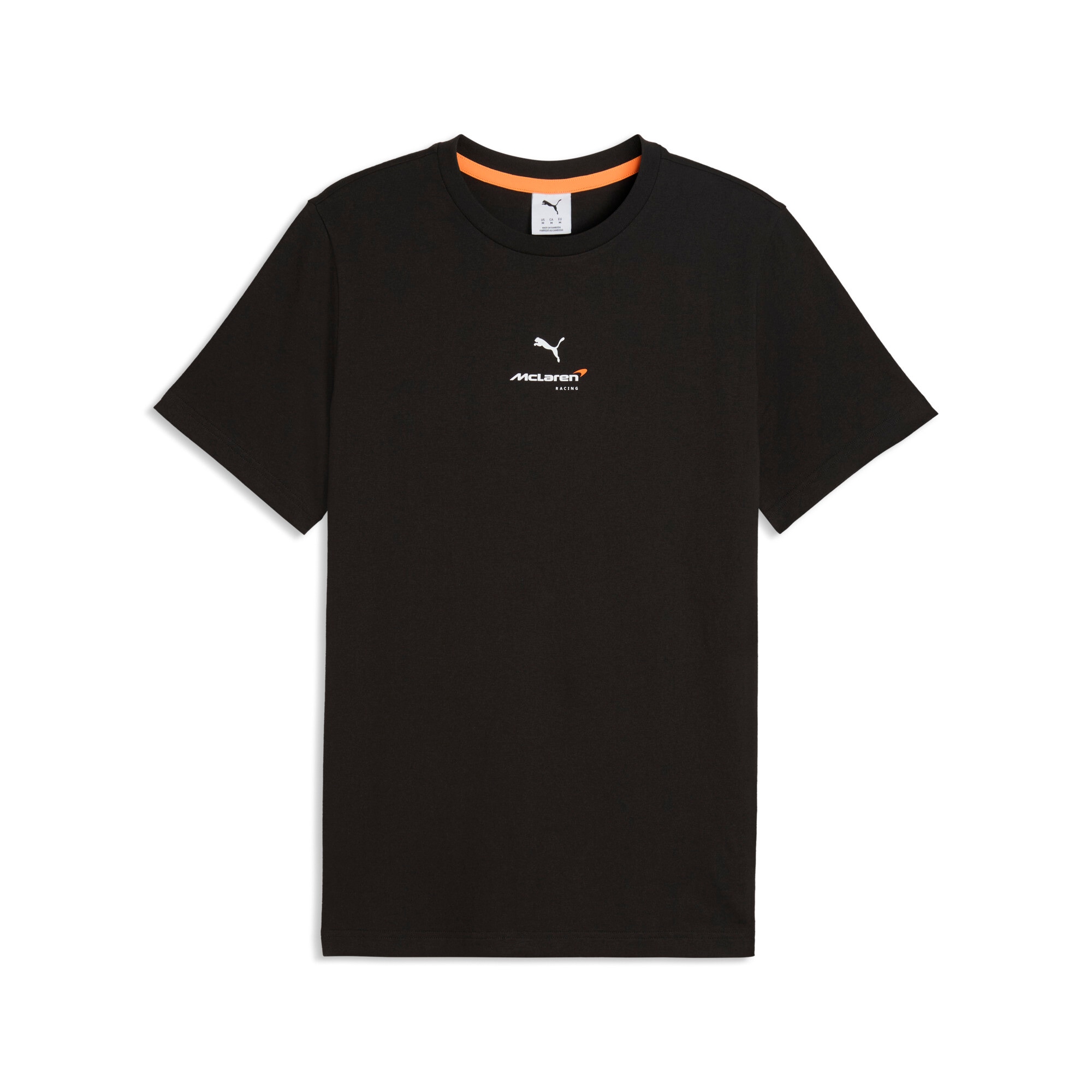 PUMA T-Shirt "MCLAREN SMALL LOGO TEE" mit Rundhalsausschnitt, sportlicher Look, mit McLAREN RACING Print