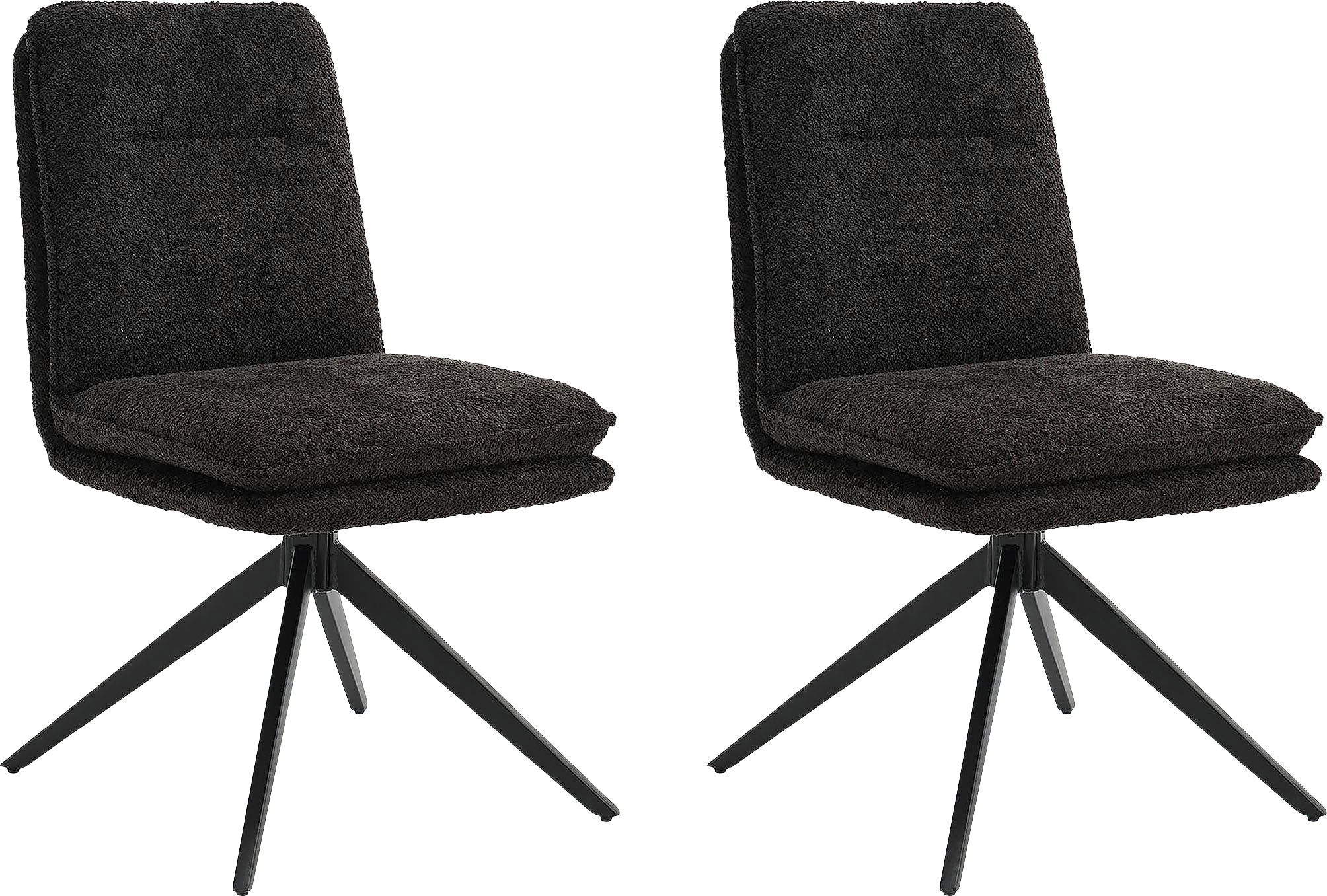 Home affaire Esszimmerstuhl "Valencia" (Set) 2 Stk. Boucle verschiedene Ges günstig online kaufen