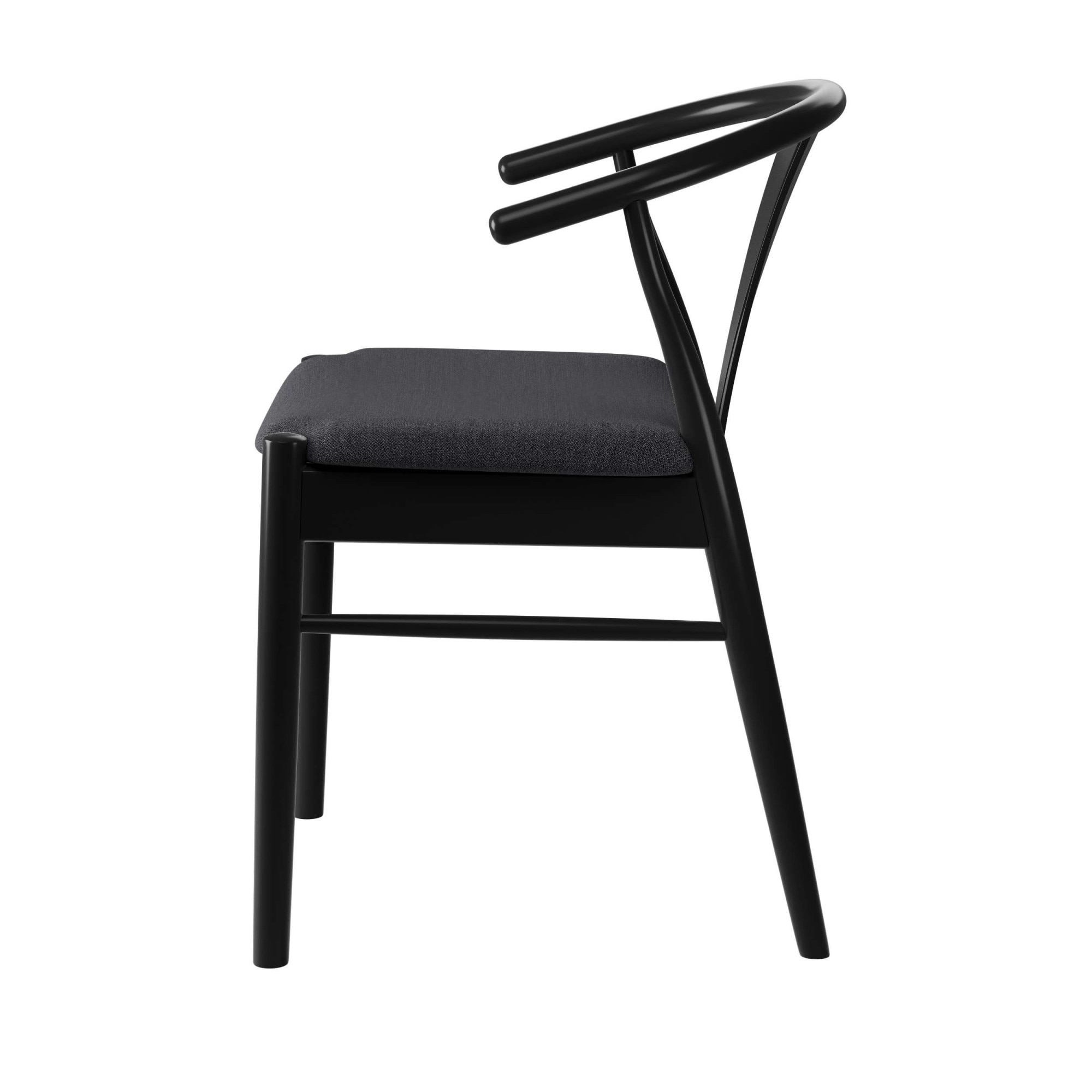 Hammel Furniture Stuhl »Frida, Esszimmerstuhl, Wohnzimmerstuhl«, Massivholz, gepolsterte Sitzfläche, versch. Farbvarianten