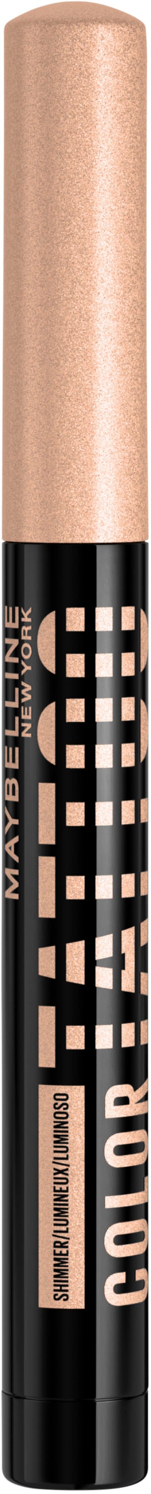 MAYBELLINE NEW YORK Lidschatten »Maybelline New York Color Tattoo 24h Eye Stix« mit integriertem Anspitzer