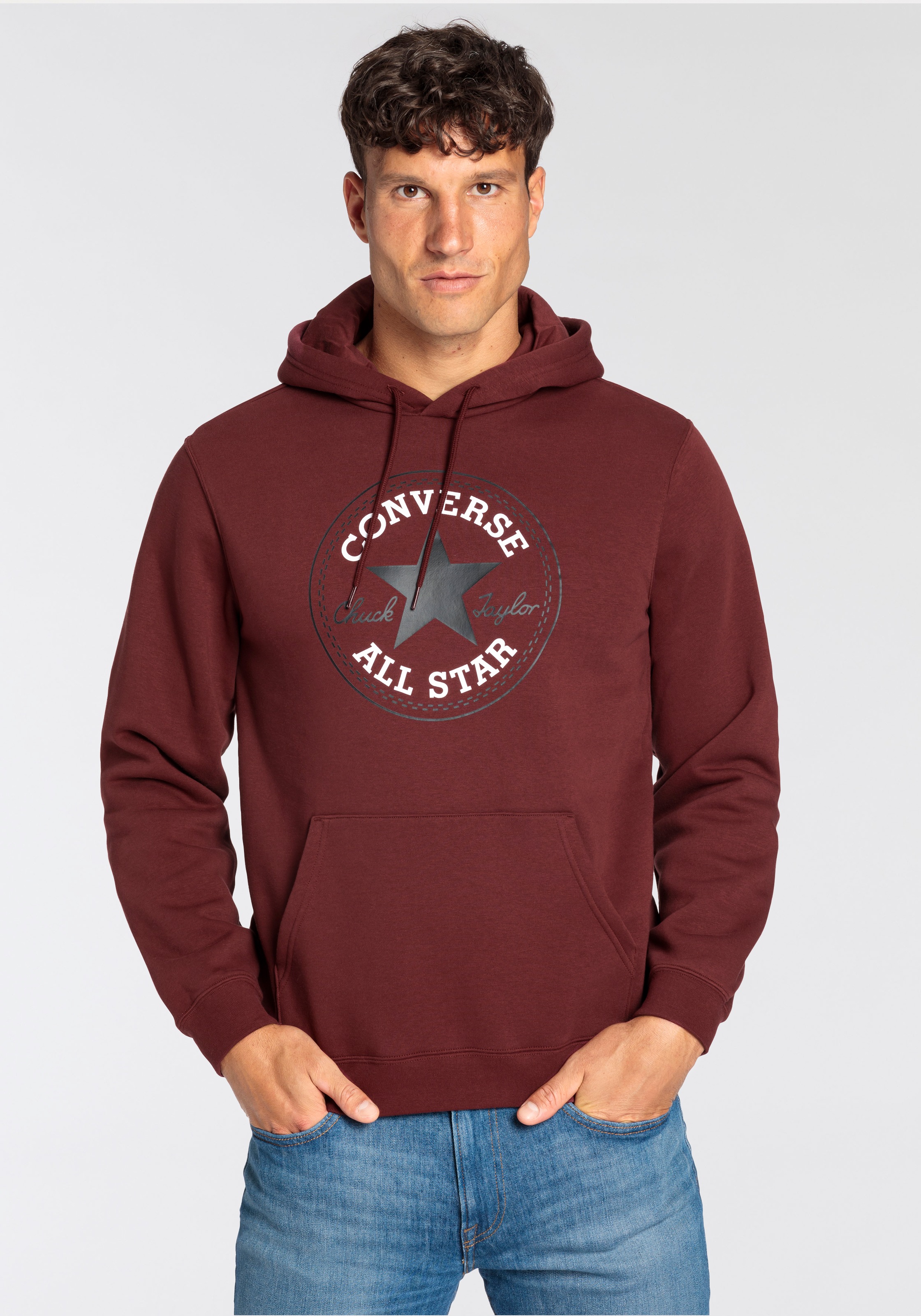 Converse Kapuzensweatshirt "STANDARD FIT CENTER FRONT LARGE CHUCK", Unisex günstig online kaufen