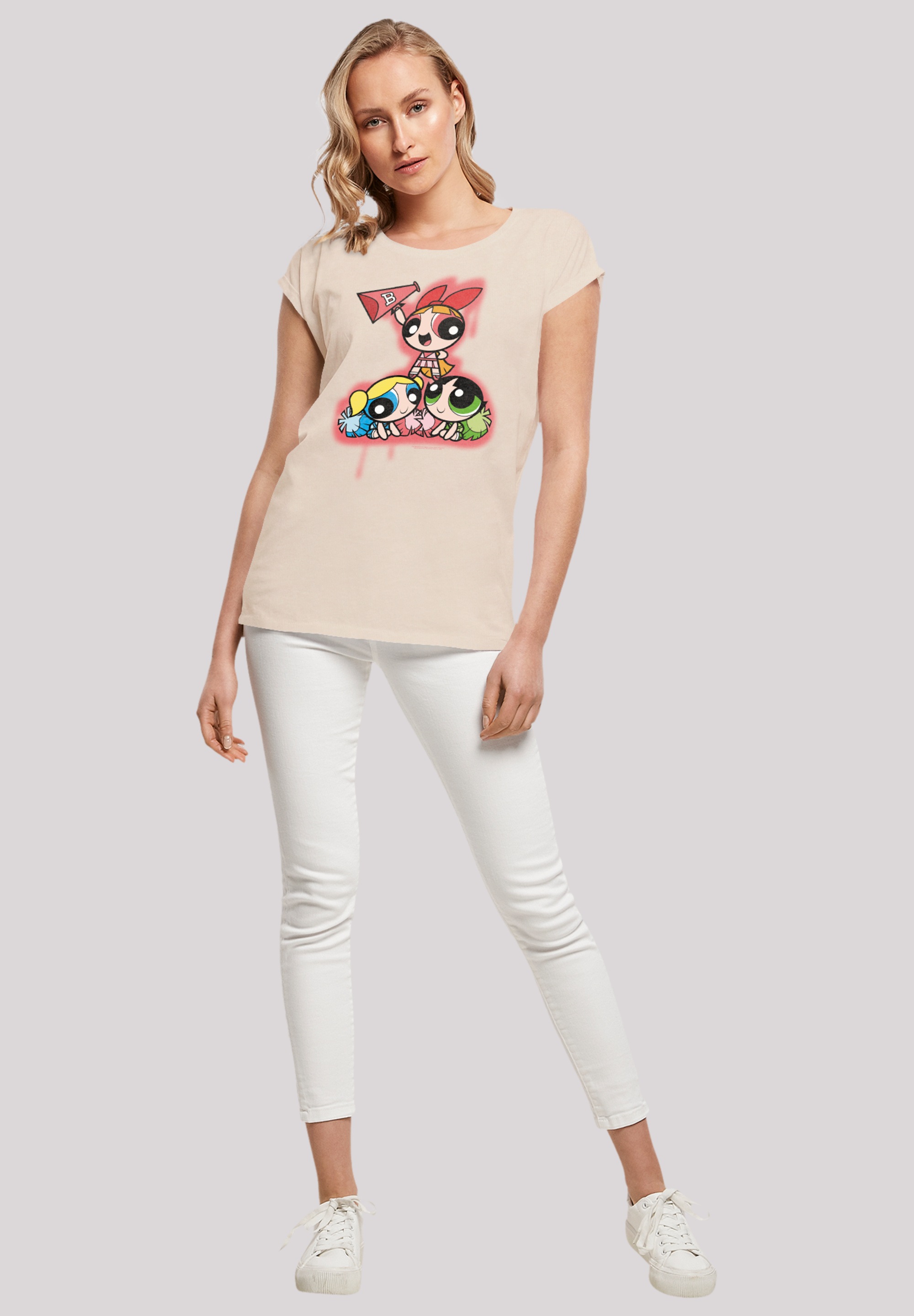 F4NT4STIC T-Shirt »Powerpuff Girls Cheerleaders«, Premium Qualität