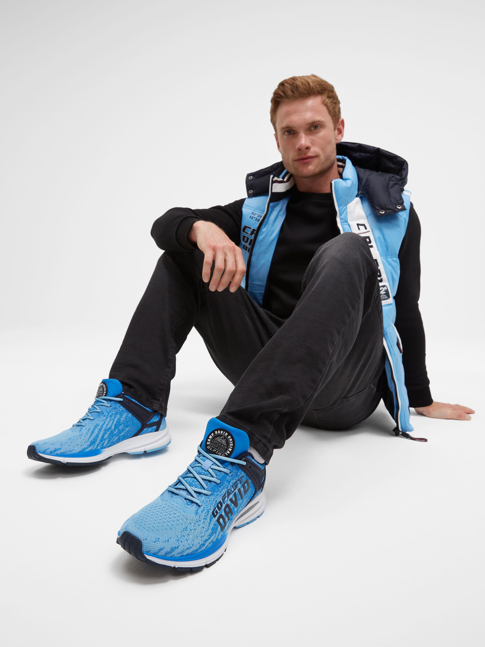 CAMP DAVID Sneaker  mit Fersenstabilisator