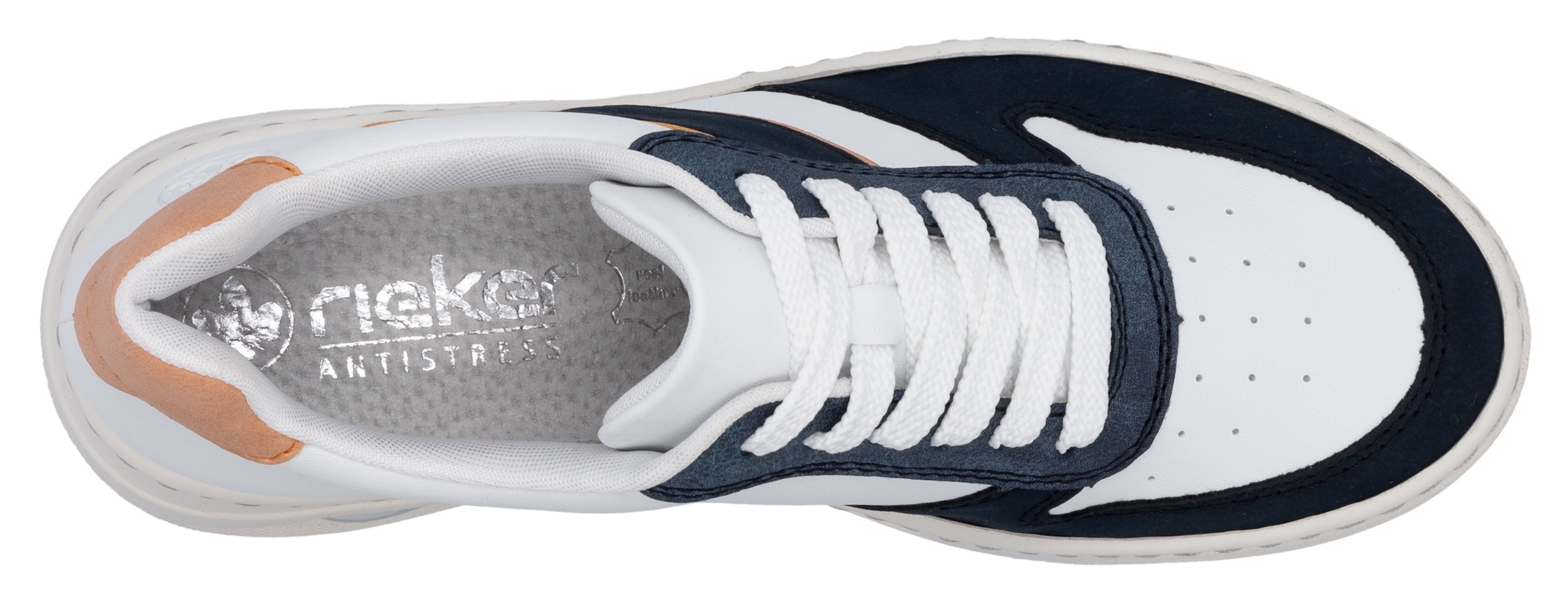 Rieker Plateausneaker, Basket-Sneaker, Schnürschuh, Halbschuh mit Rieker Air Ausstattung