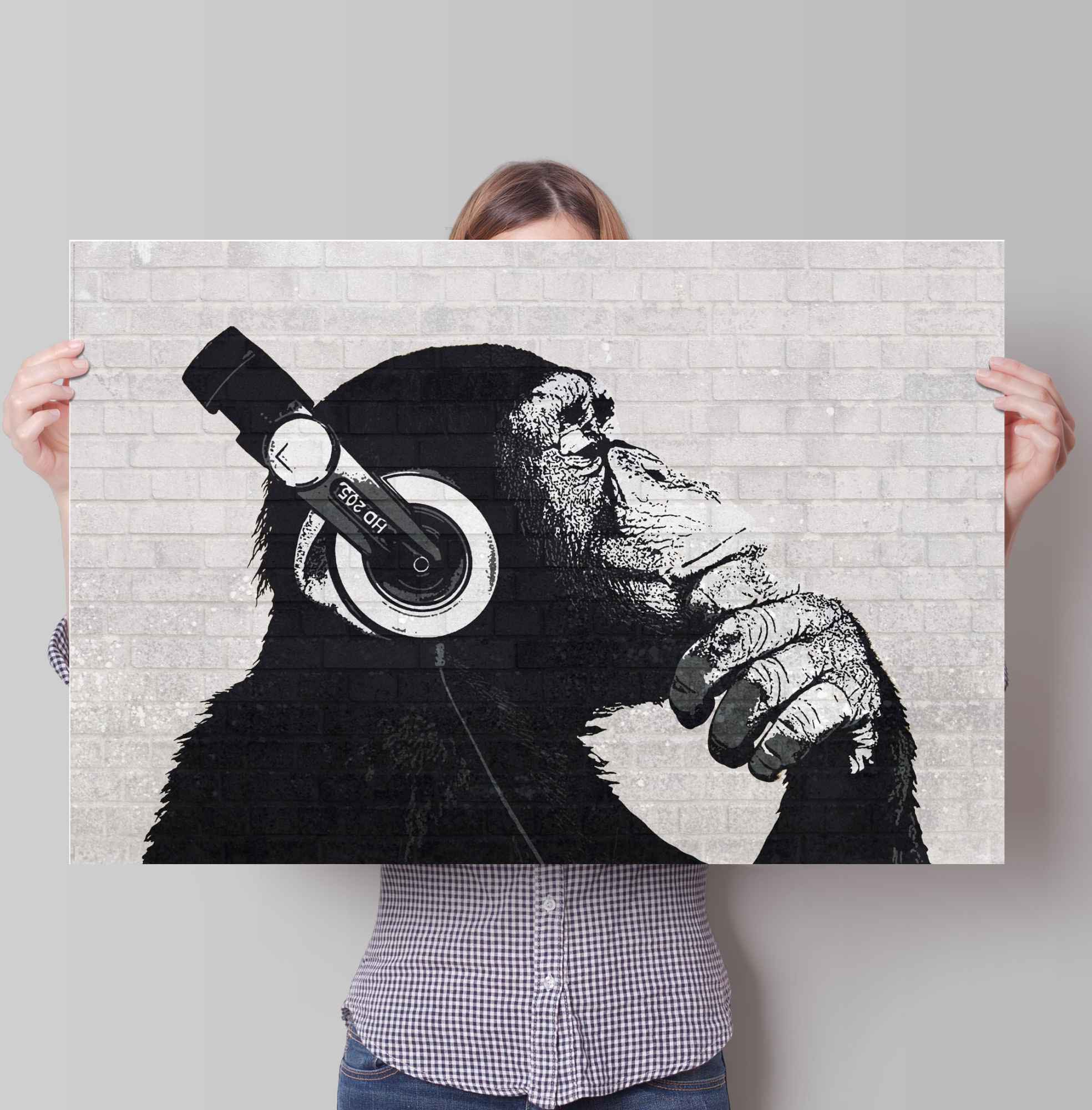 Reinders Poster "Poster Schimpanse Wand" Affen 1 Stk. tlg. günstig online kaufen