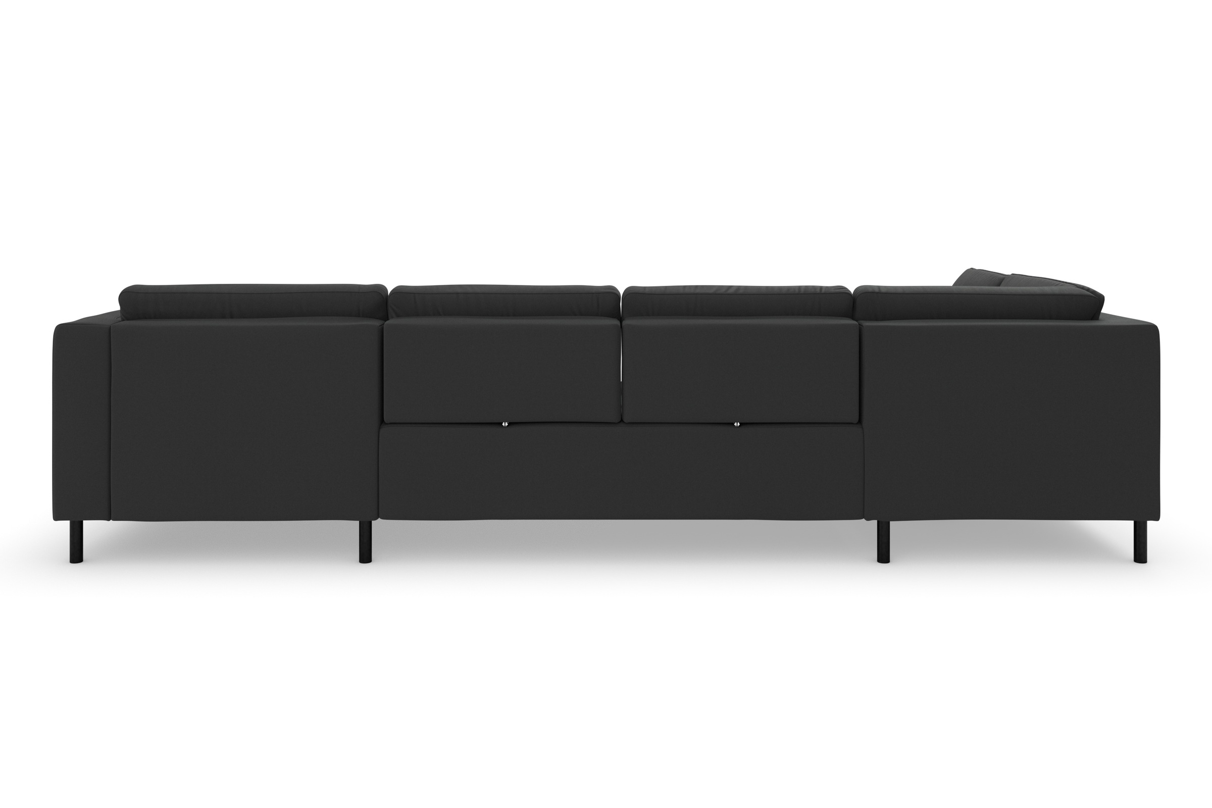 sit&more Wohnlandschaft »Olsen U-Form«, inklusive Sitztiefenverstellung, wahlweise mit Bettfunktion, 15cm hoch