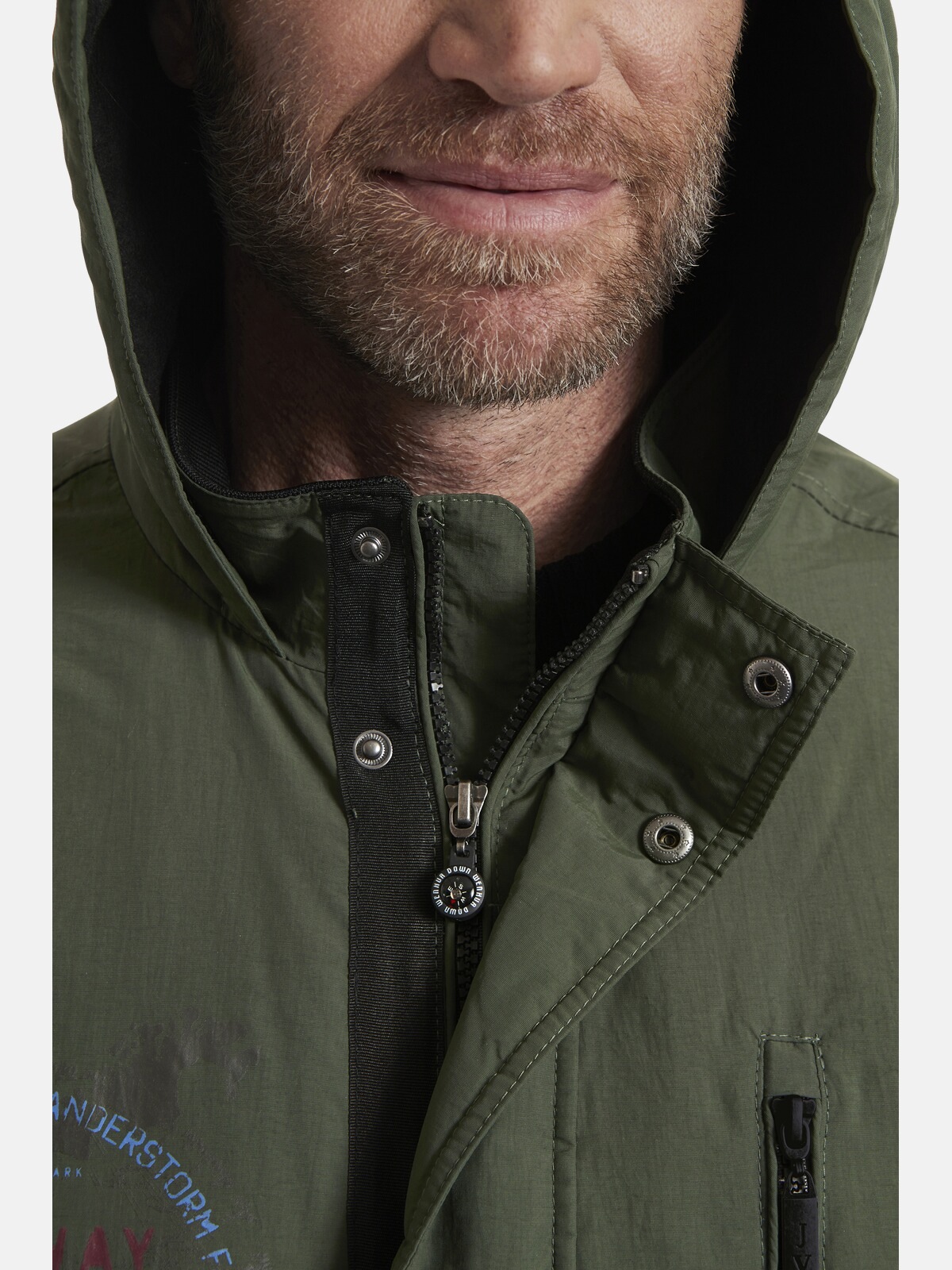 Jan Vanderstorm Outdoorjacke »Parka RANDWING«, (1 St.), wind- und wasserabweisend
