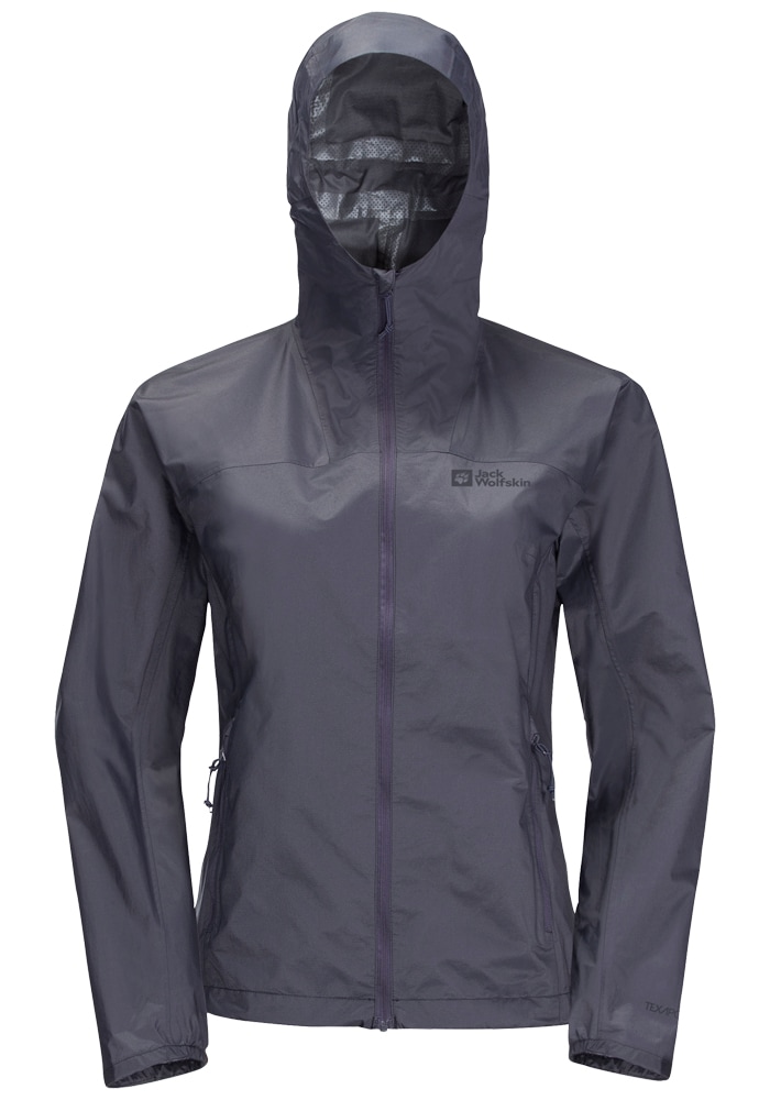 Jack Wolfskin Outdoorjacke »PRELIGHT 2.5L JKT W«, mit Kapuze