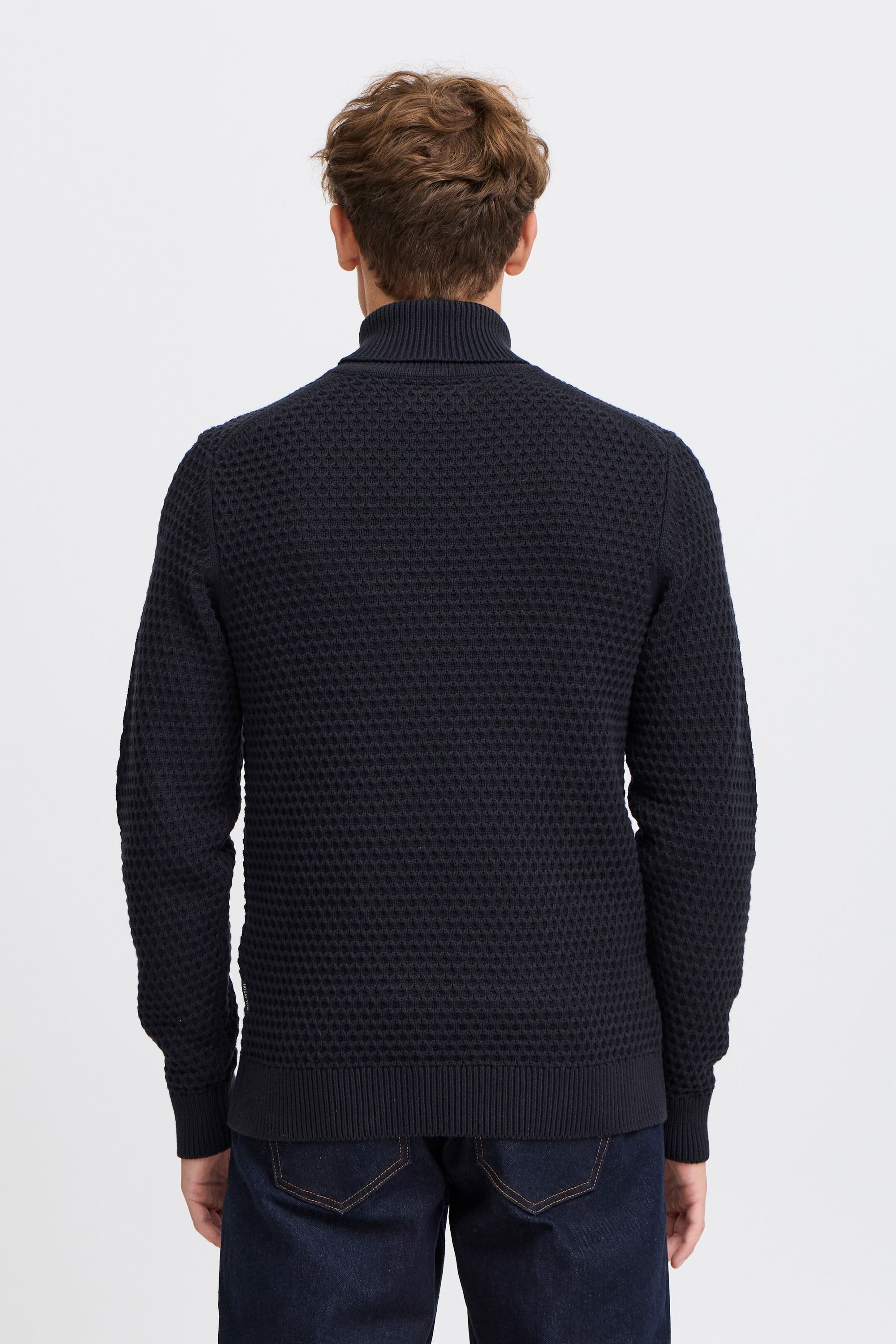 Casual Friday Strickpullover »Strickpullover CFKARL structured roll neck knit«