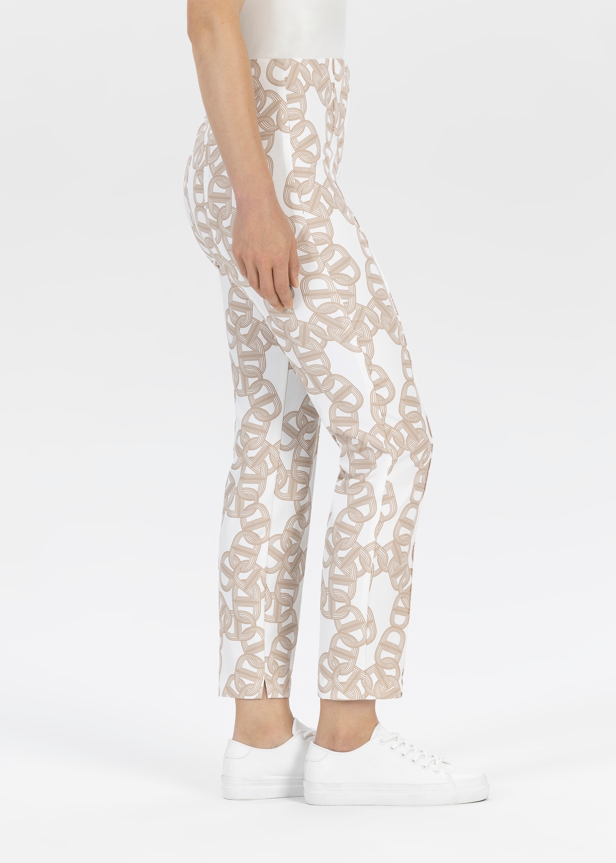Stehmann Stoffhose, mit grafischem Muster