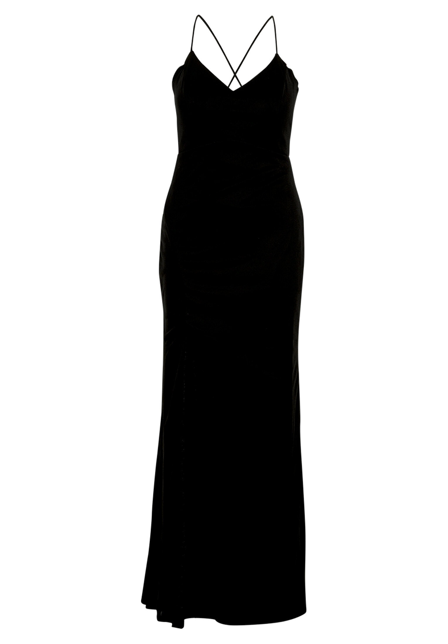 Vera Mont Abendkleid »Damen im Glitzer-Look« Ohne Tasche Wickel-Design