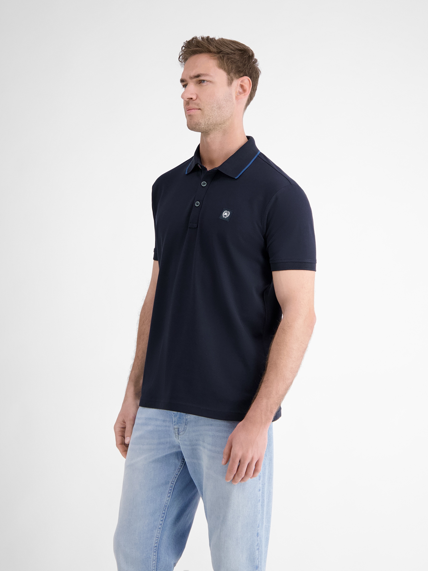 LERROS Poloshirt »LERROS Poloshirt für Herren, sportiv und bequem«