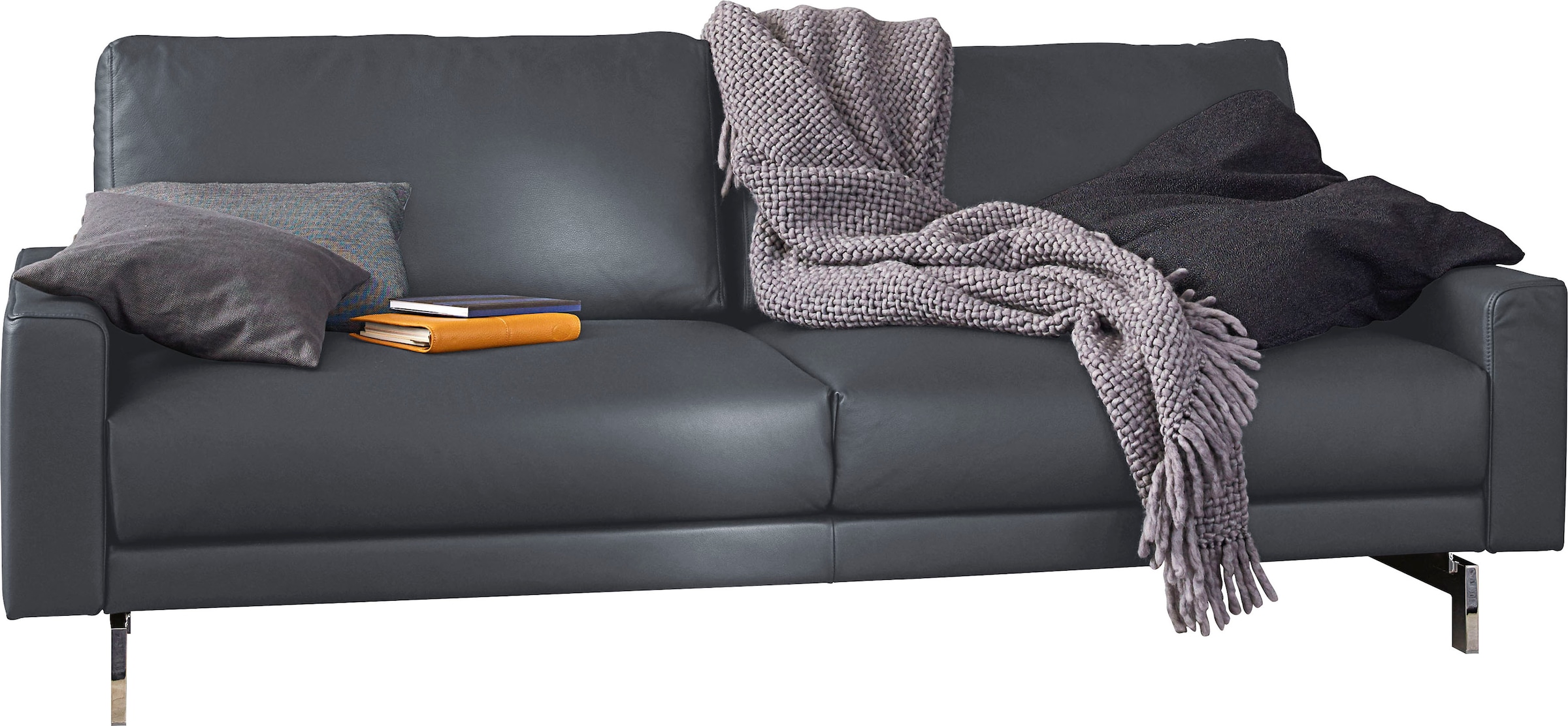 Creation BY ROLF BENZ 2,5-Sitzer »CR.450, Designsofa, Loungesofa«, Armlehne niedrig, Fuß chromfarben glänzend, Breite 184 cm