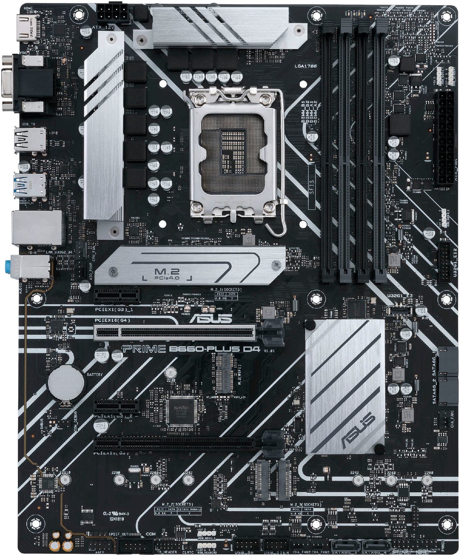Asus Mainboard »PRIME B660-PLUS D4«