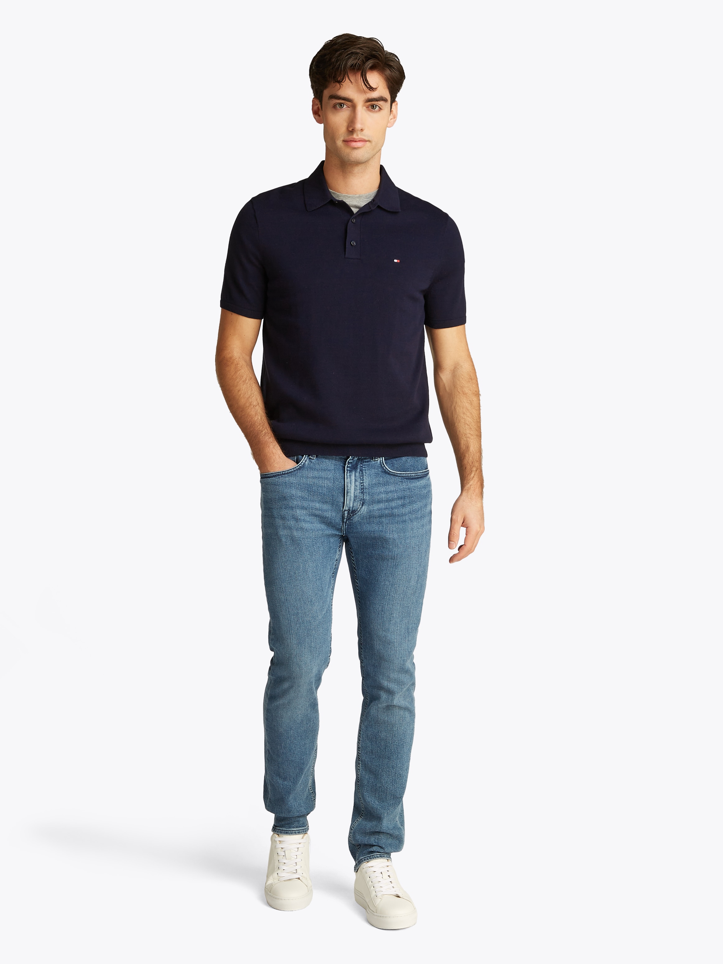 Tommy Hilfiger Poloshirt »ESSENTIAL COTTON KNITTED POLO«
