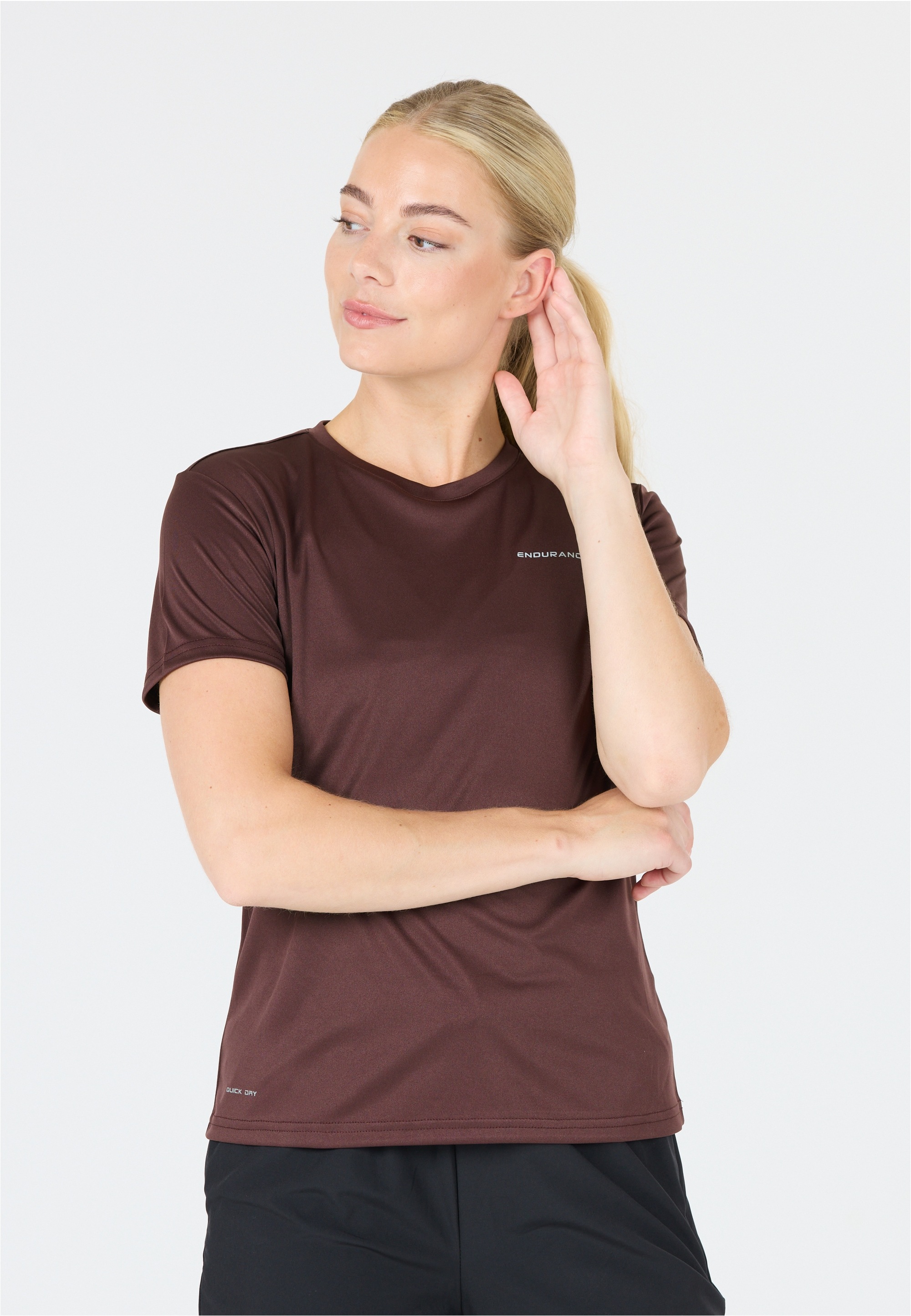 ENDURANCE Funktionsshirt "Keily" 1 Stk. tlg. aus schnelltrocknendem Funktio günstig online kaufen