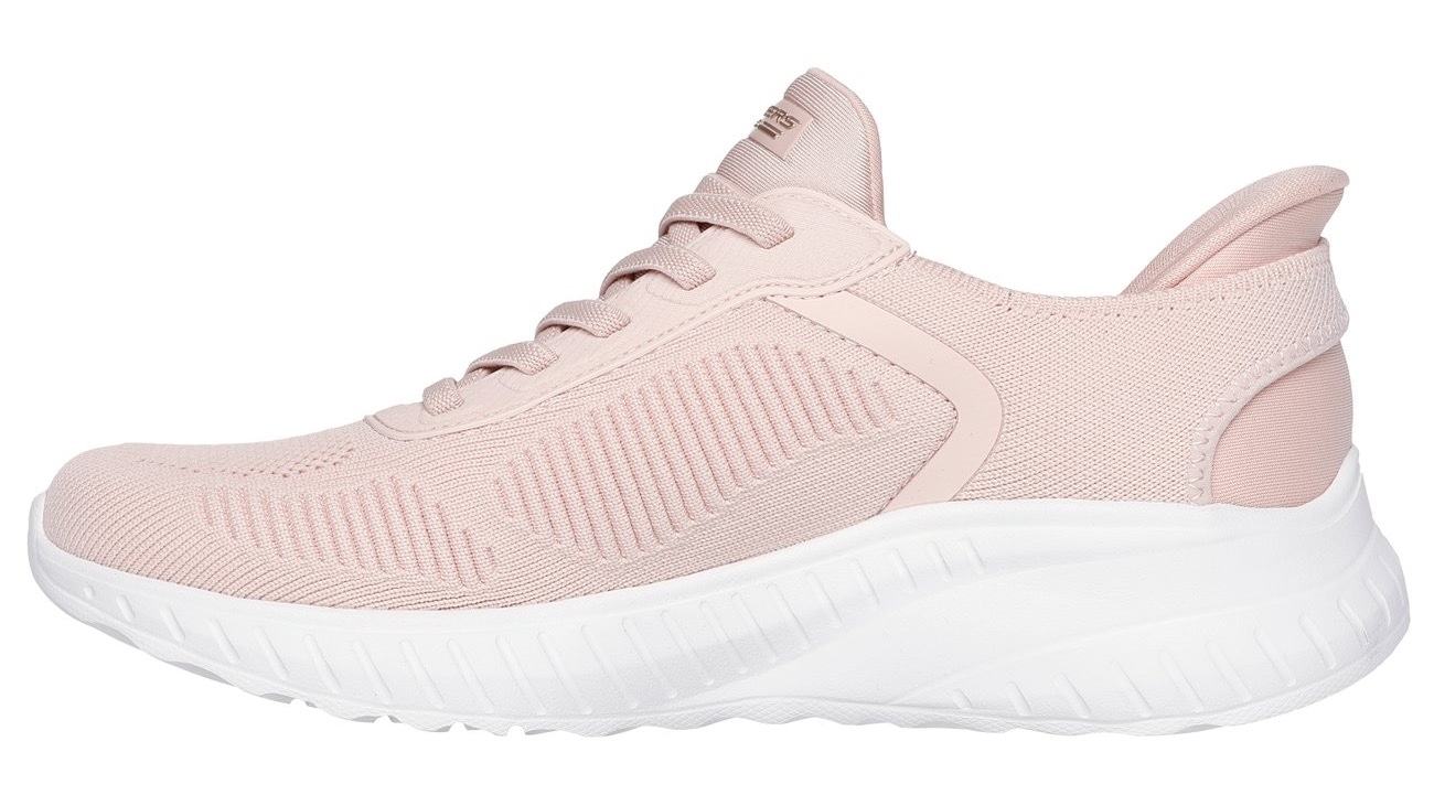 Skechers Slip-On Sneaker »BOBS SQUAD CHAOS-CURRENT MUSE«, Slipper, Freizeitschuh in veganer Verarbeitung