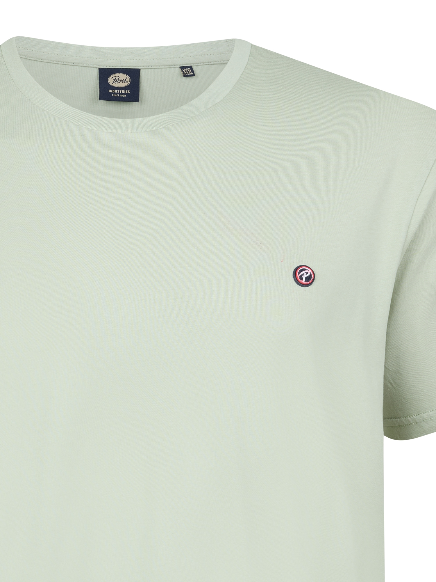 Petrol Industries Rundhalsshirt, mit Logo Stickerei
