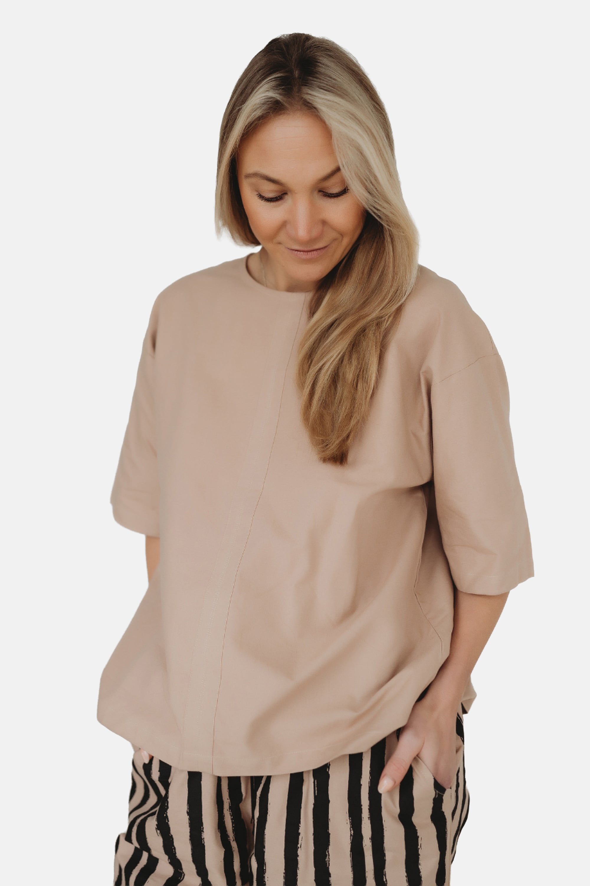 Turtledove London T-Shirt »Doris Tie Back Top Damen«