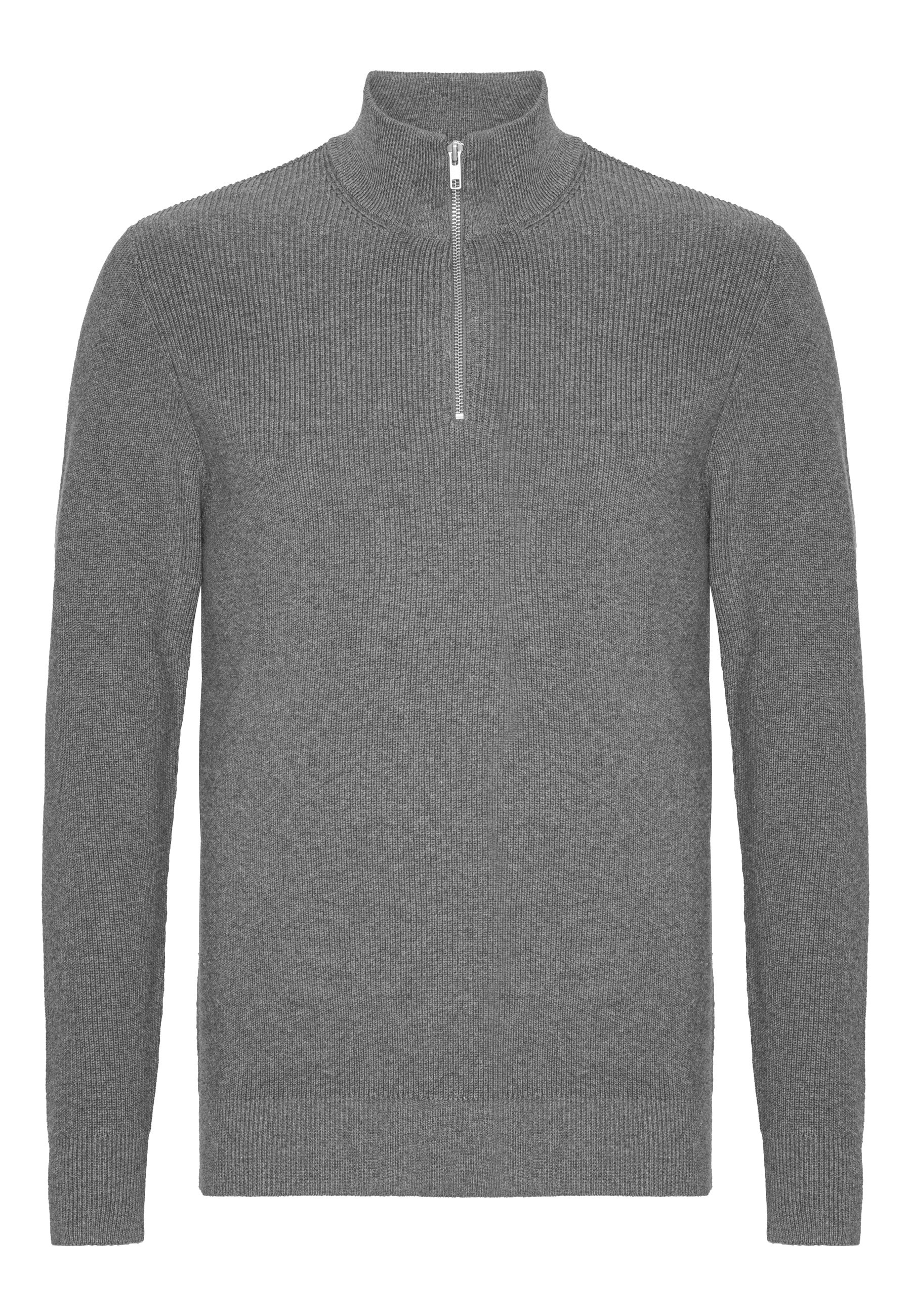 Clean Cut Copenhagen Sweater "Clean Cut Copenhagen Mario Half-Zip Knit", 1 Stk.