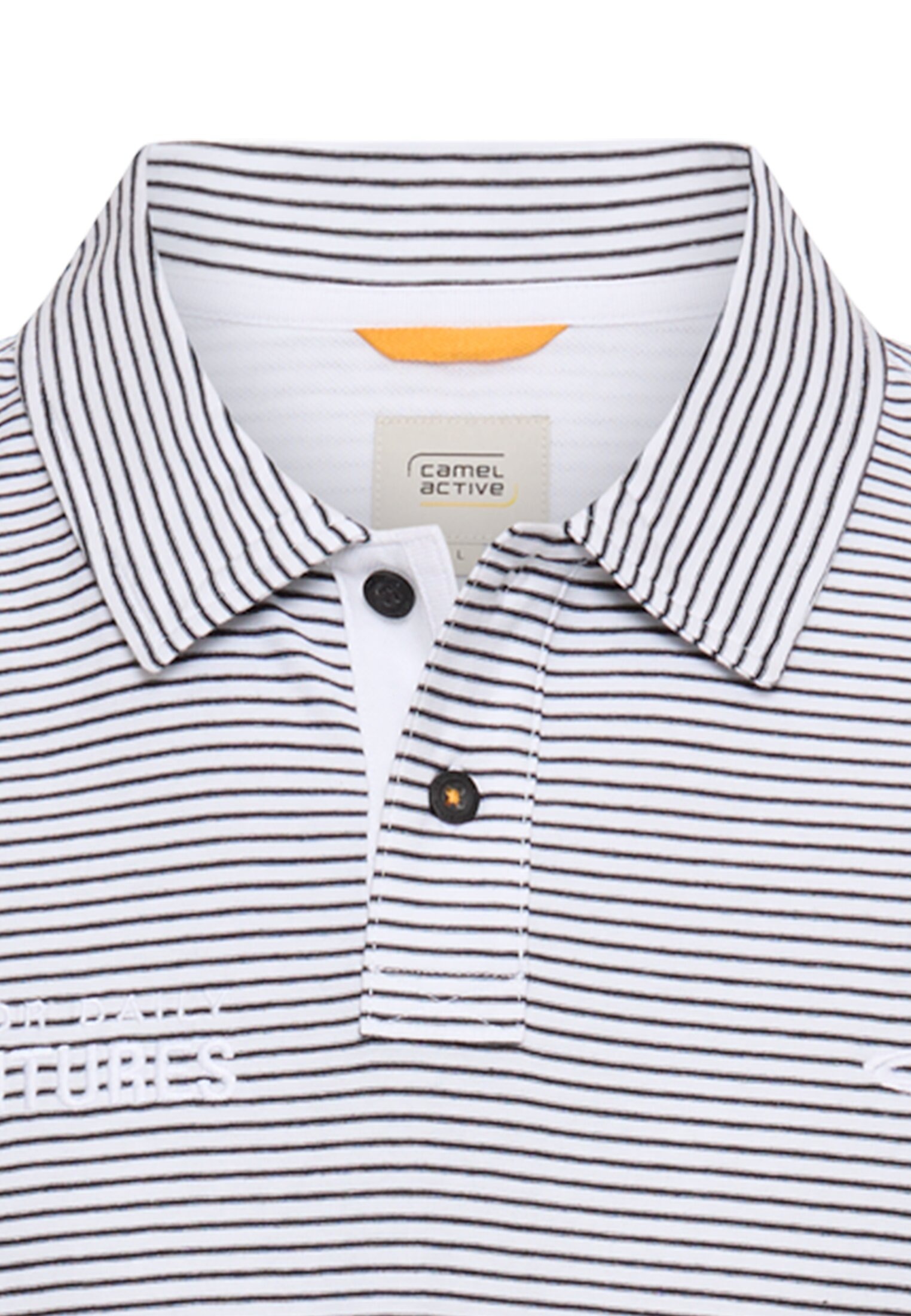 Thumbnail - camel active Poloshirt in Streifen-Optik