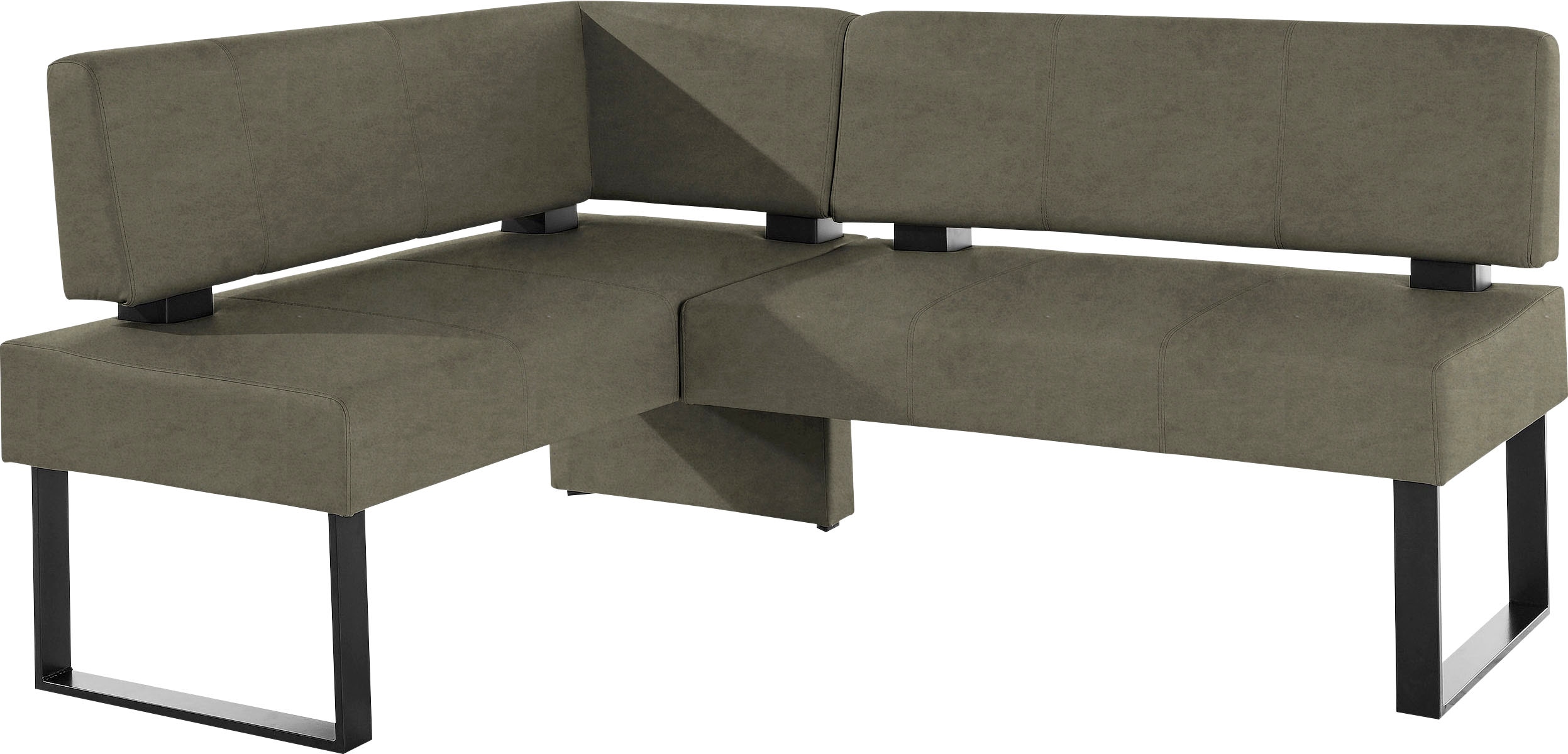 OTTO home Eckbank "Oliver mit Metallgestell, Küchenbank" verschiedene Bezüge Cord Esszimmerbank OTTOs Choice