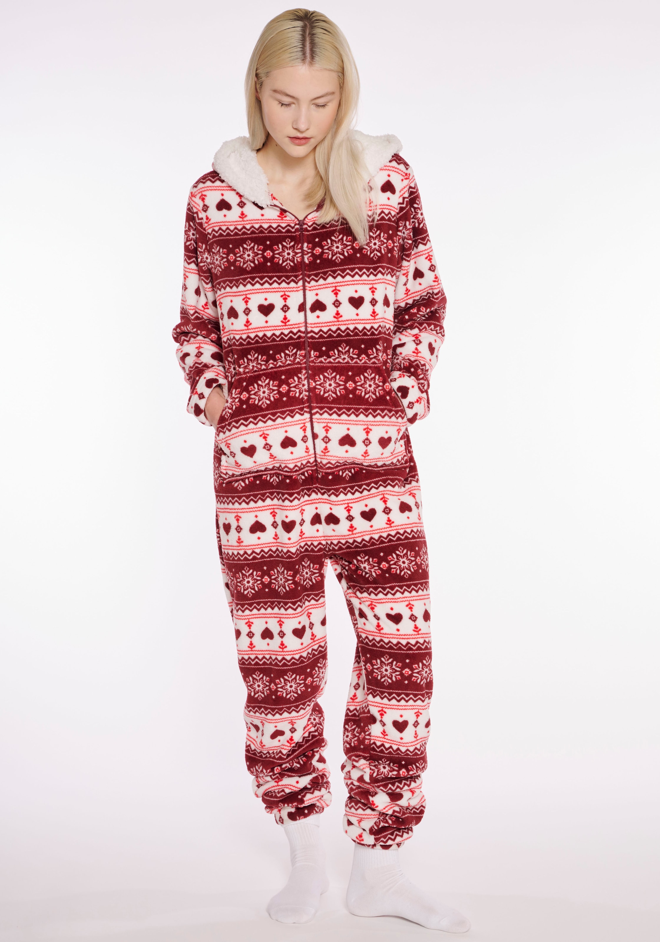 HaILY’S Overall "LG P RP Me44lly", im Norweger Style für Weihnachten günstig online kaufen