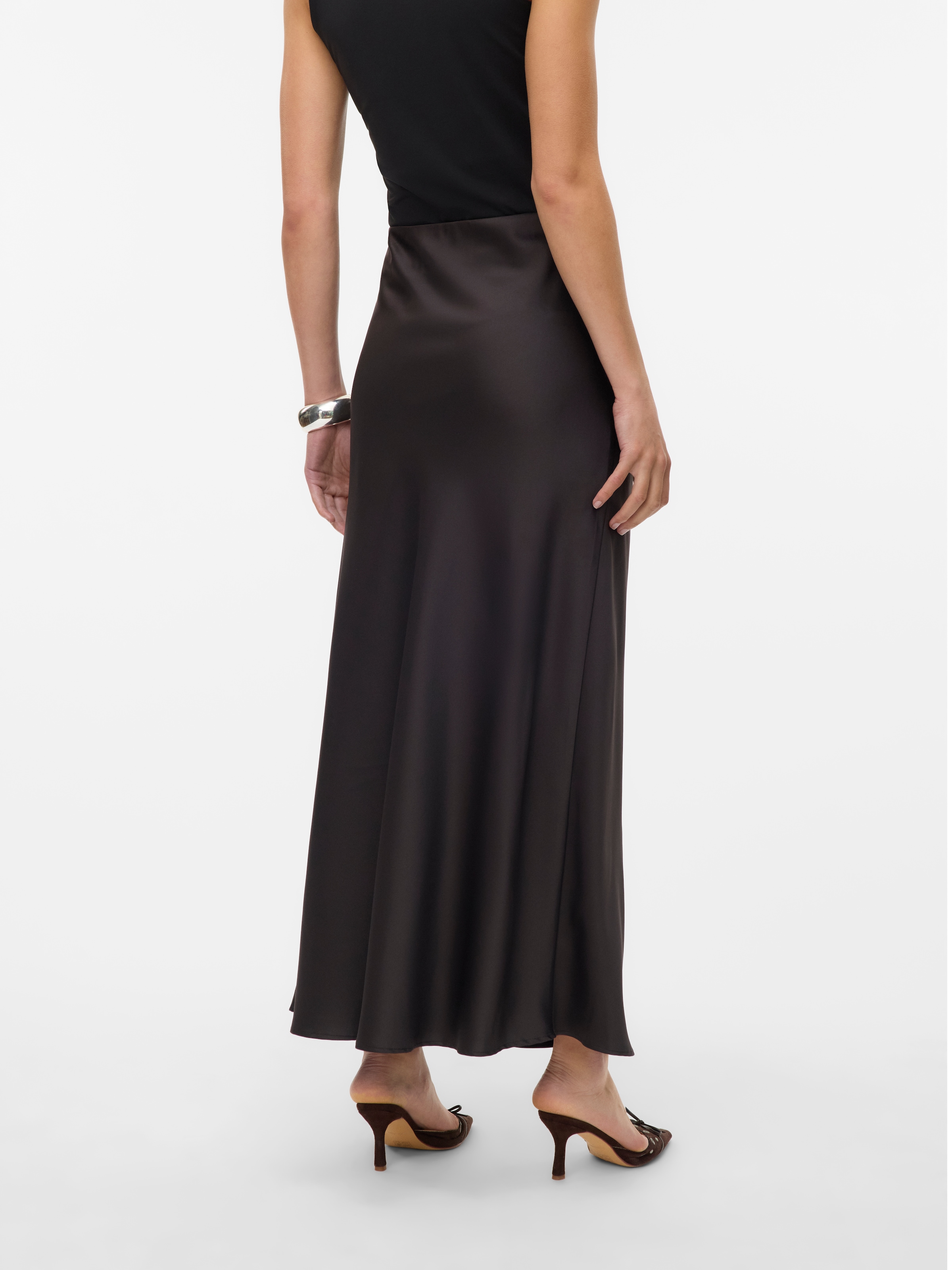 Vero Moda A-Linien-Rock »VMMERLE ANKLE SKIRT WVN GA NOOS« Kunstfaser